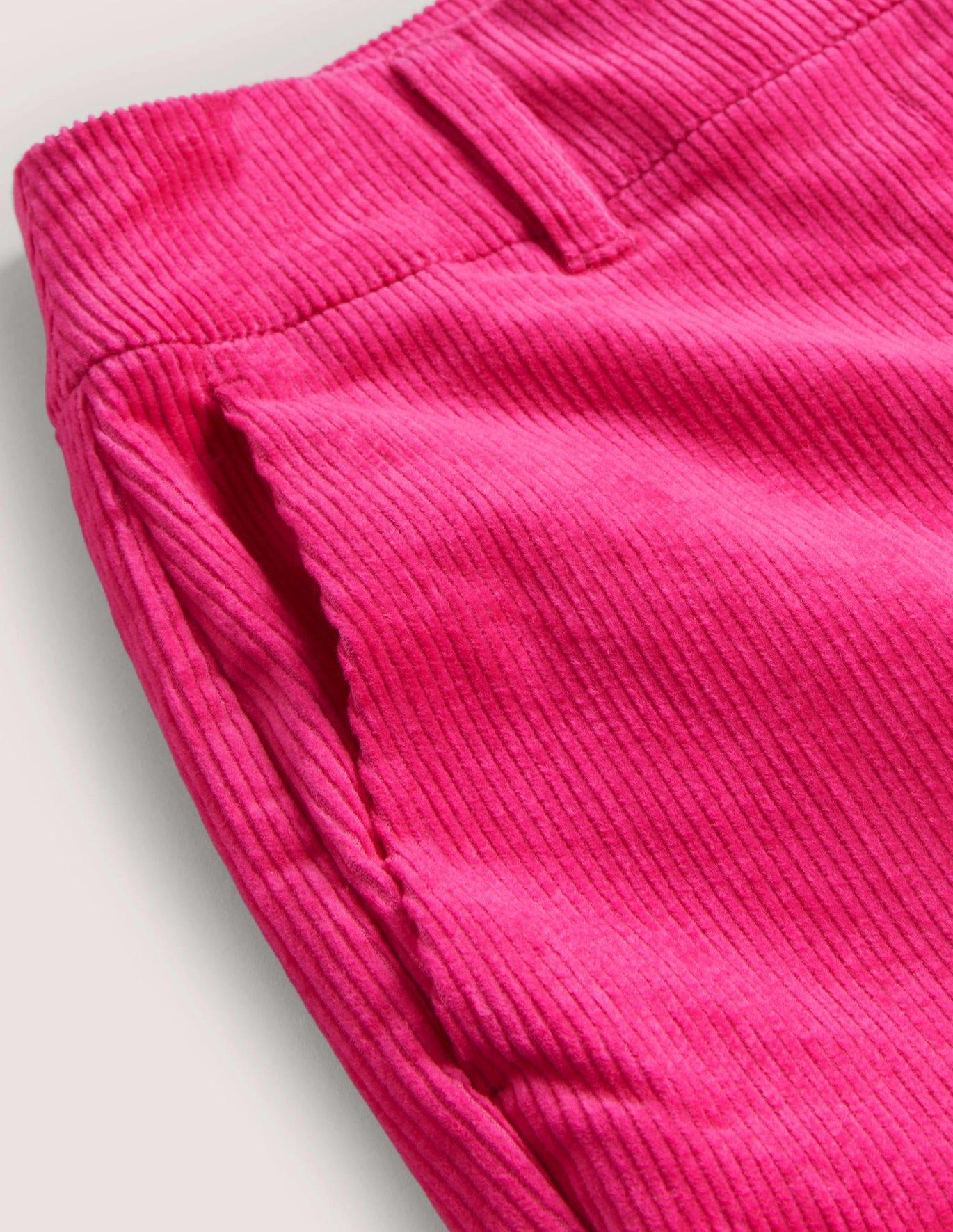 Boden Corduroy Flare Trousers in Pink | Lyst