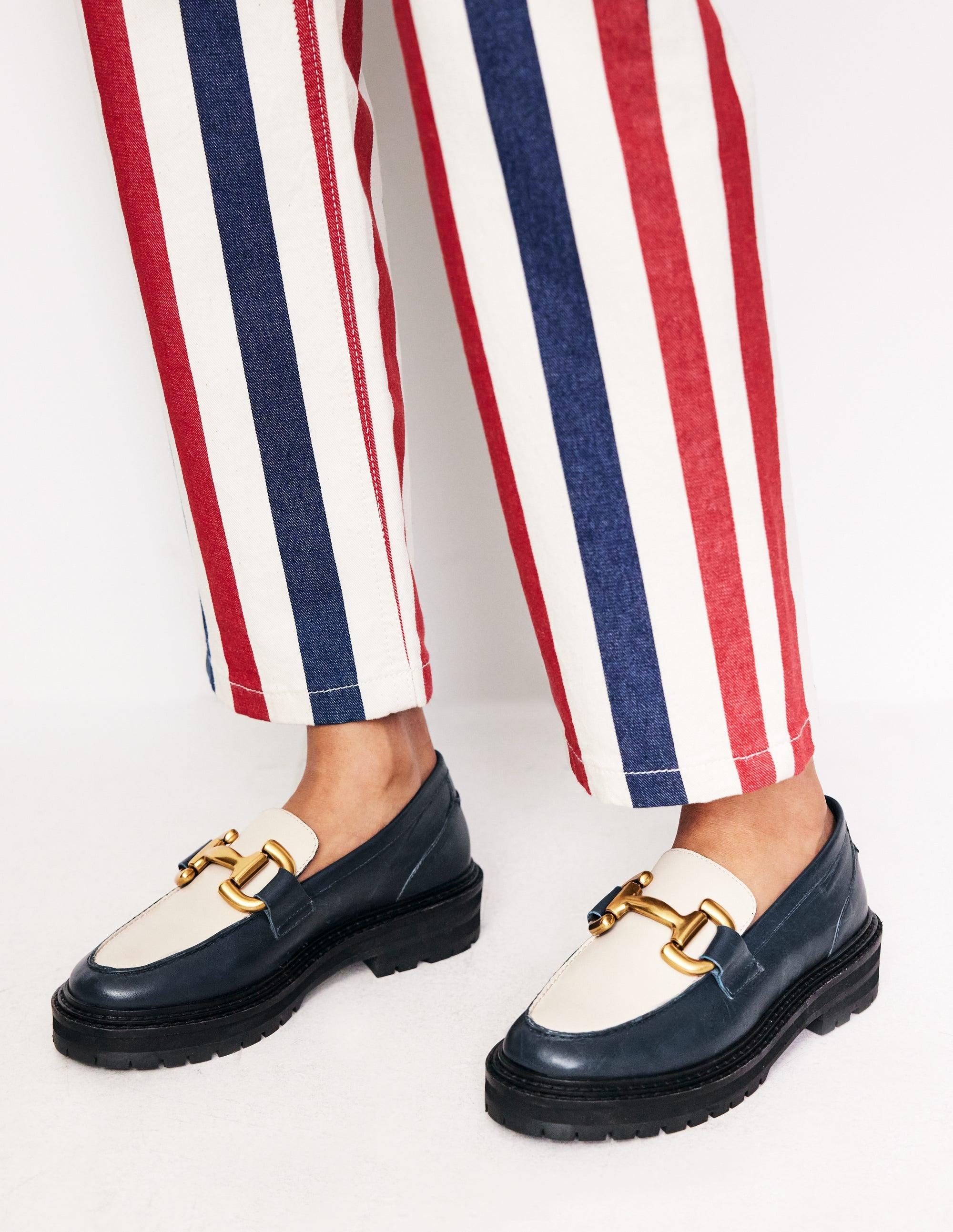 Boden Iris Chunky Snaffle Loafers in Blue | Lyst UK display picture 2