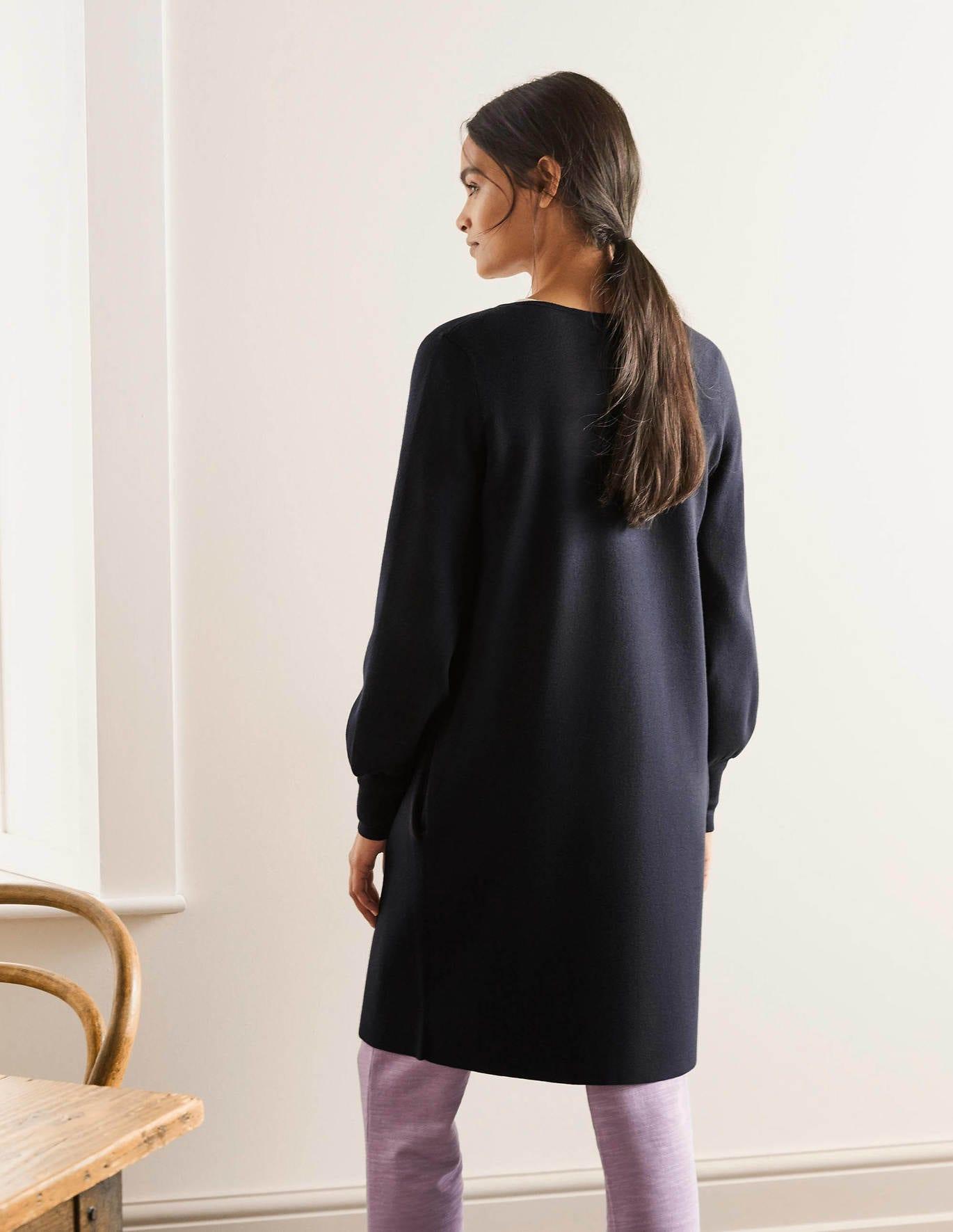 Boden Berkshire Coatigan in Navy (Blue) - Lyst