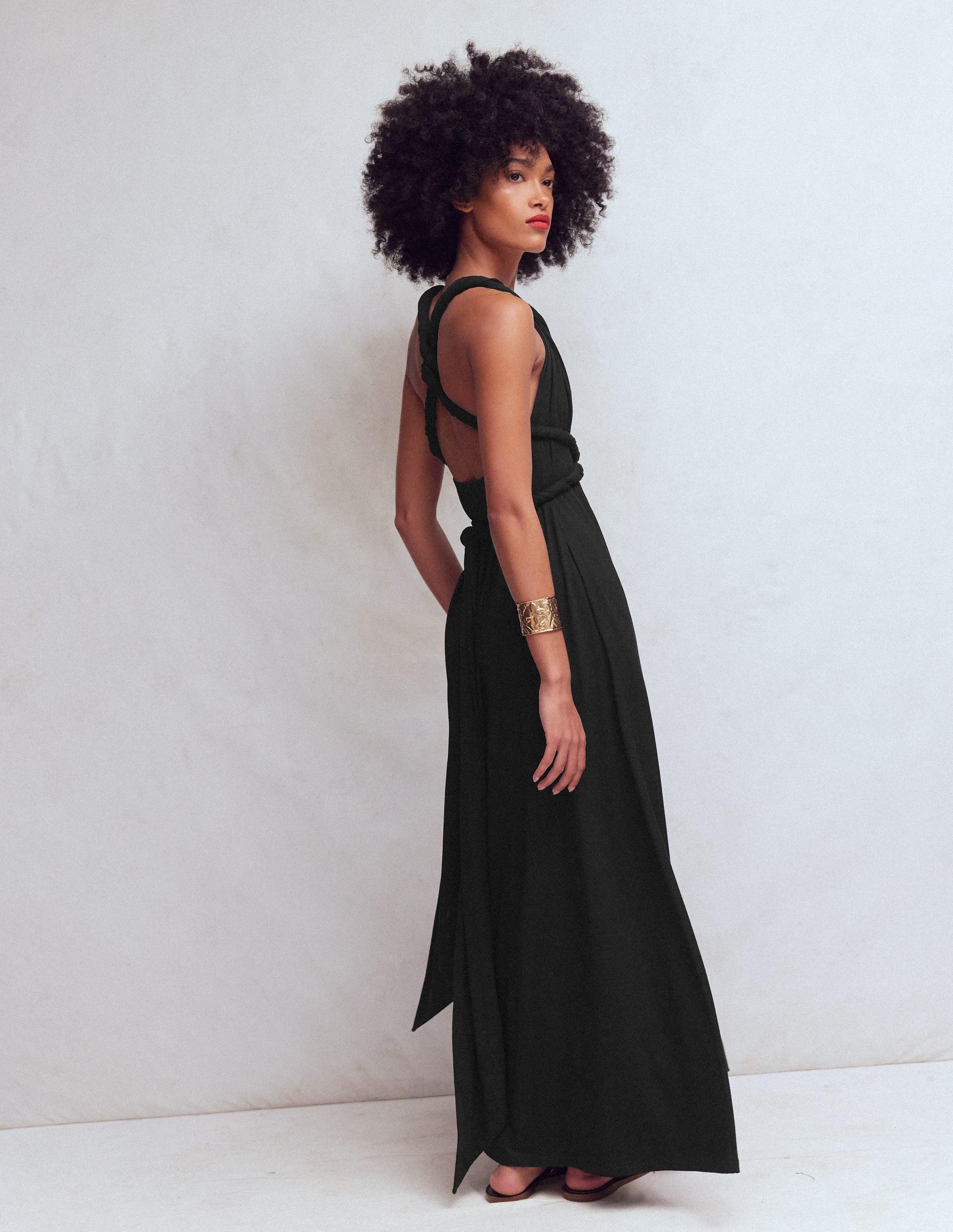 boden tiered jersey maxi dress Tala Tiered Jersey Maxi Dress - Bright Blue, Ornate Floret