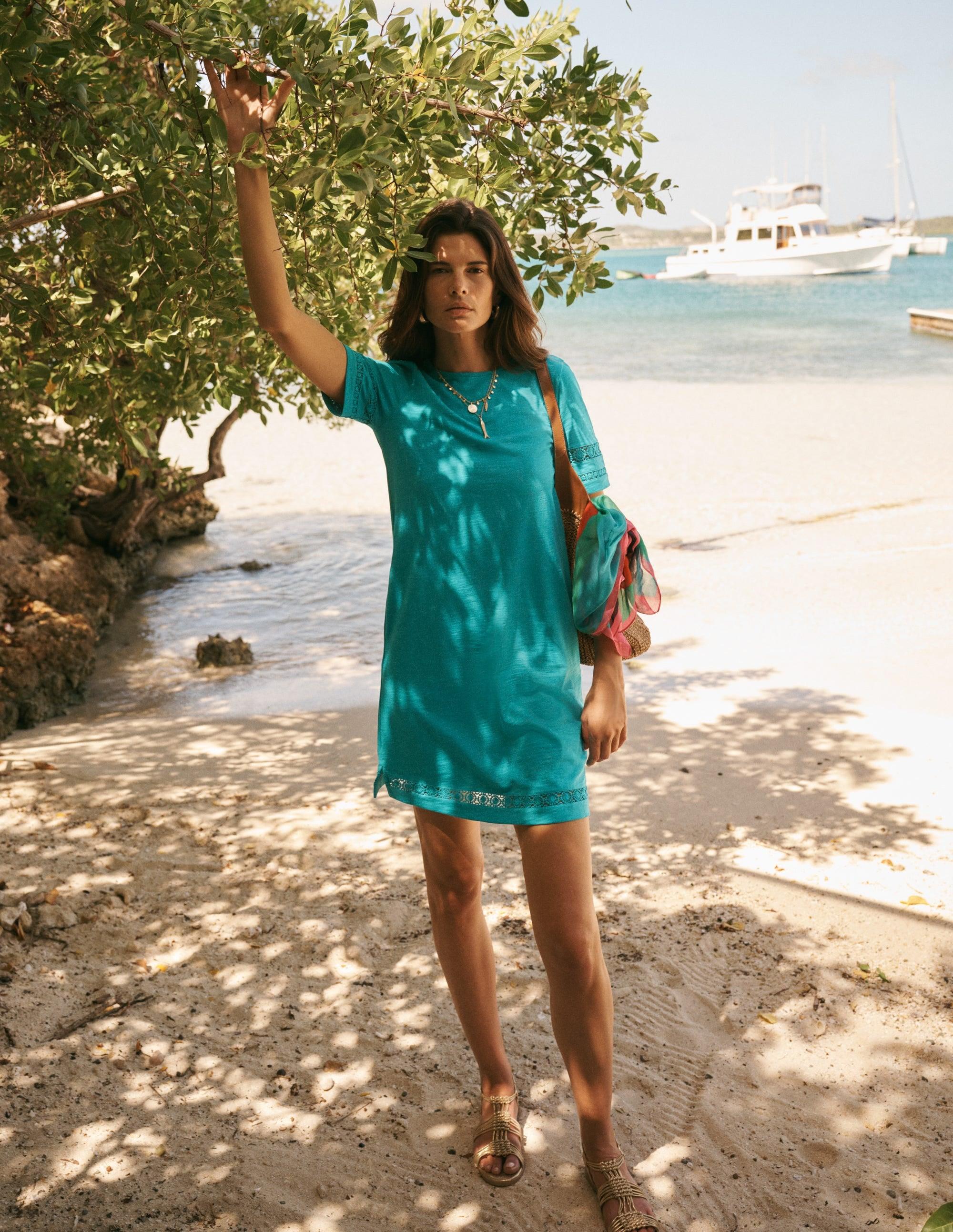 boden linen tunic dress BODEN Casual Linen Tunic