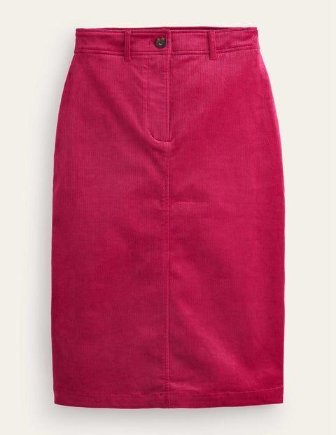 Boden Margot Cord Midi Skirt in Pink Lyst UK