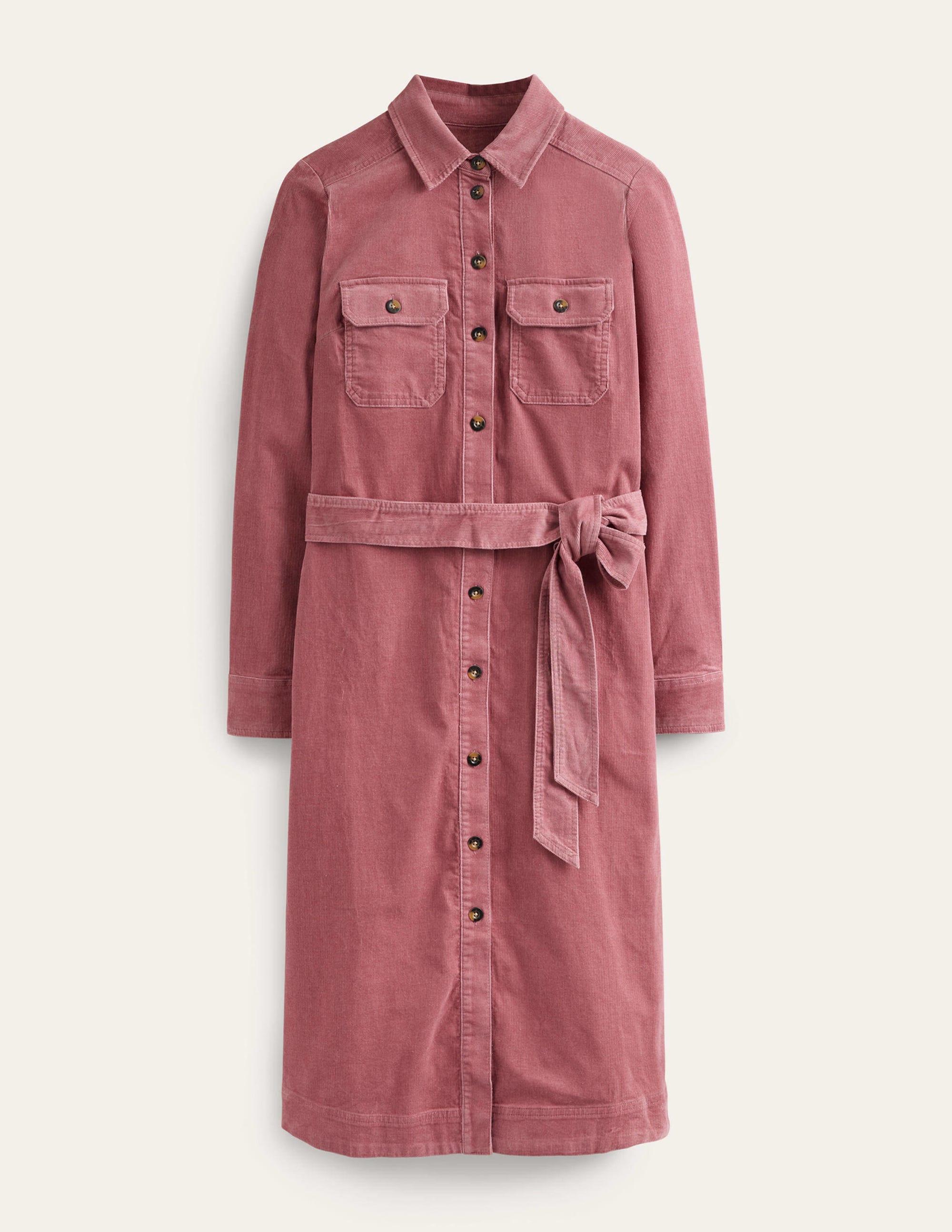 Boden Satin Midi Shirt Dress at John Lewis & Partners