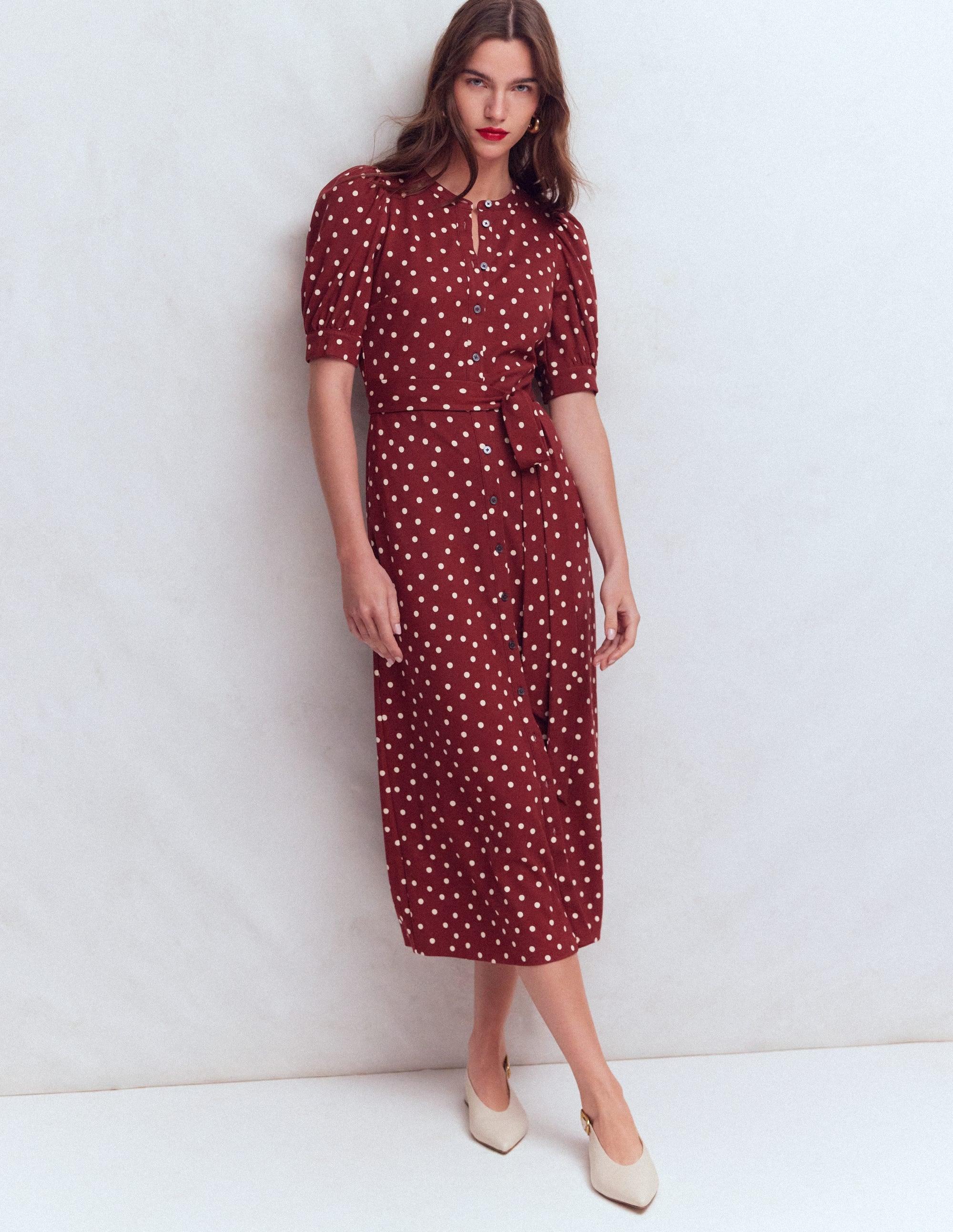 emerald midi dress with sleeves Scuba Crepe Side Neck Bodycon Midi Dress - Emerald Green