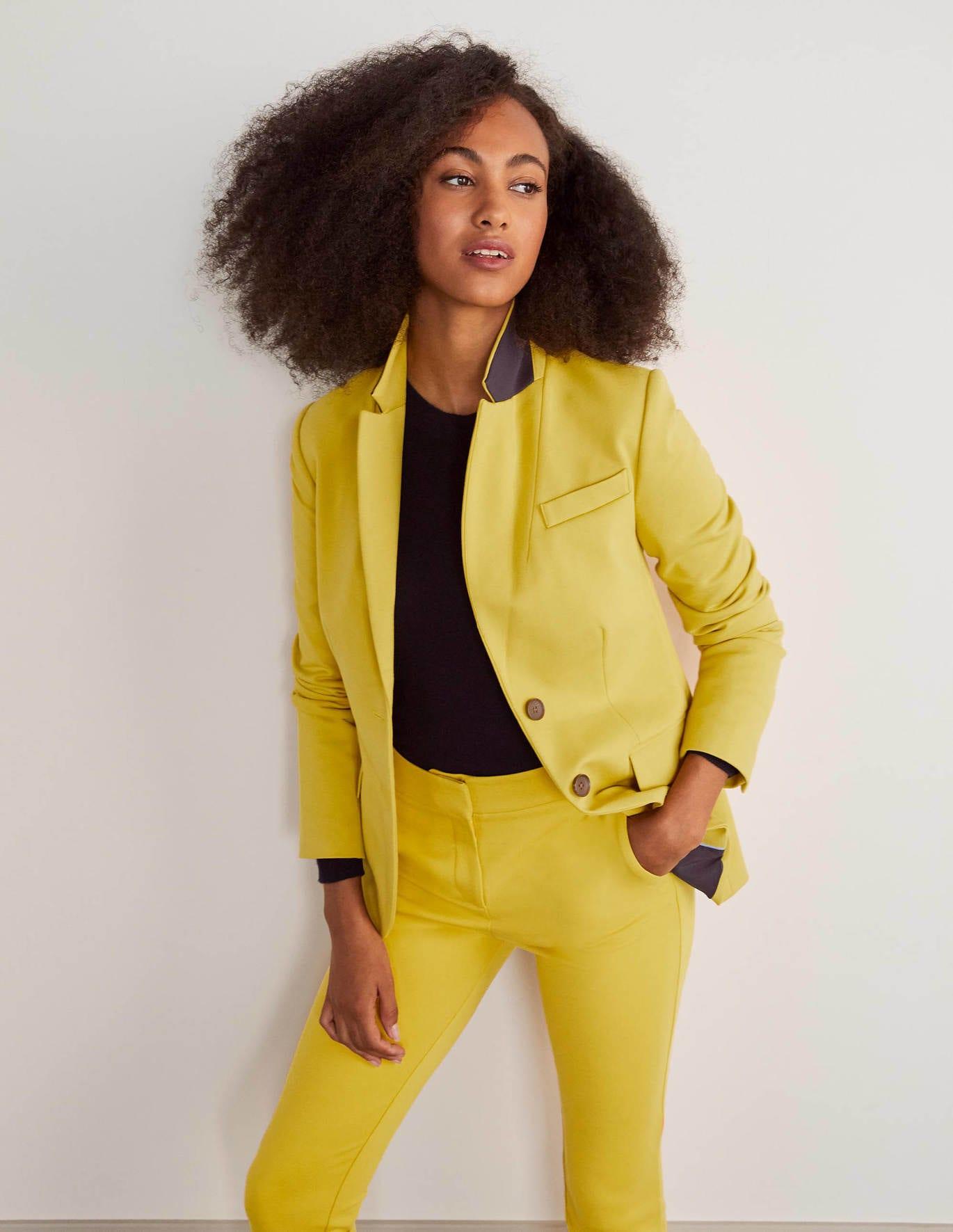 Chartreuse blazer store