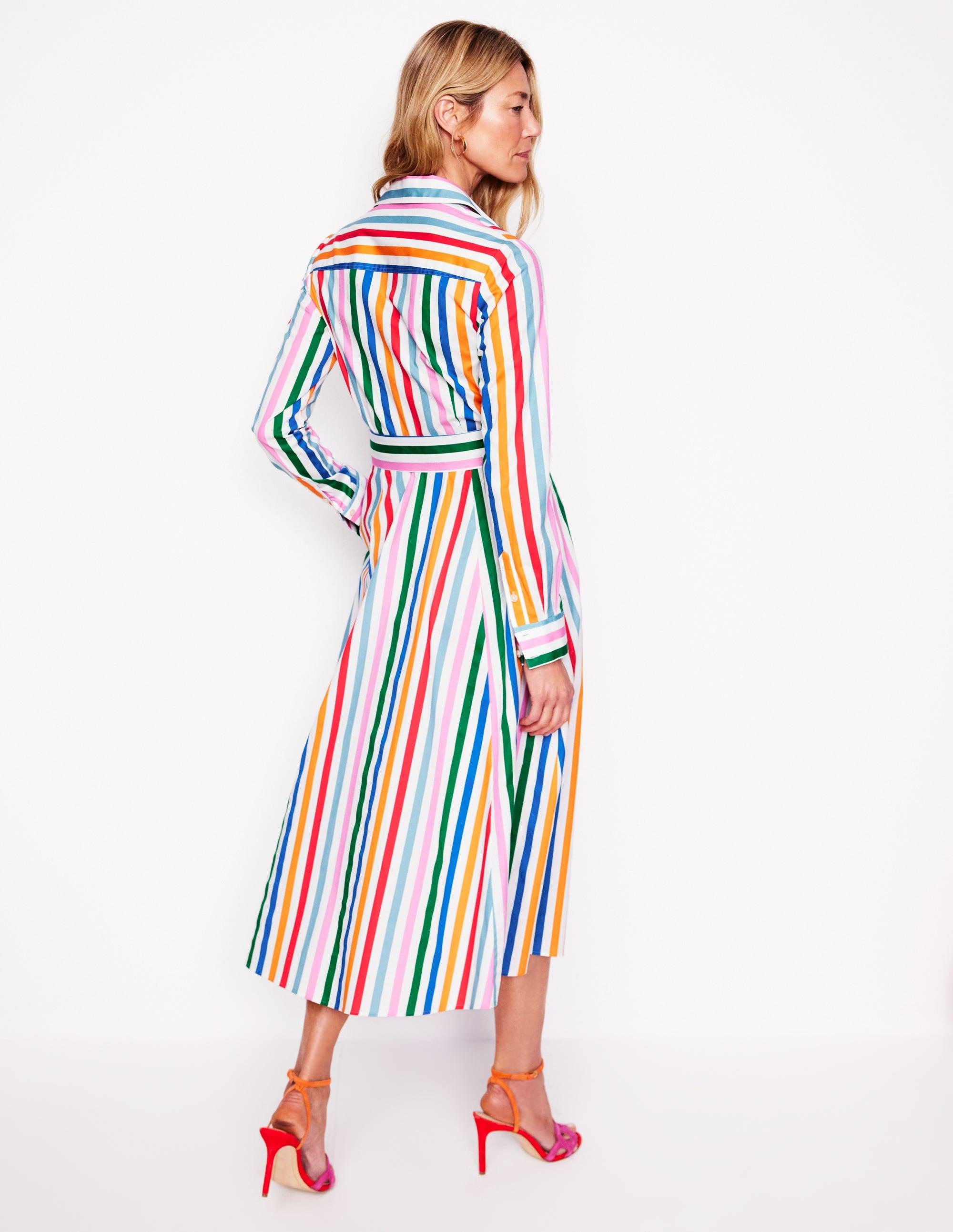 boden amy cotton midi shirt dress 10400066