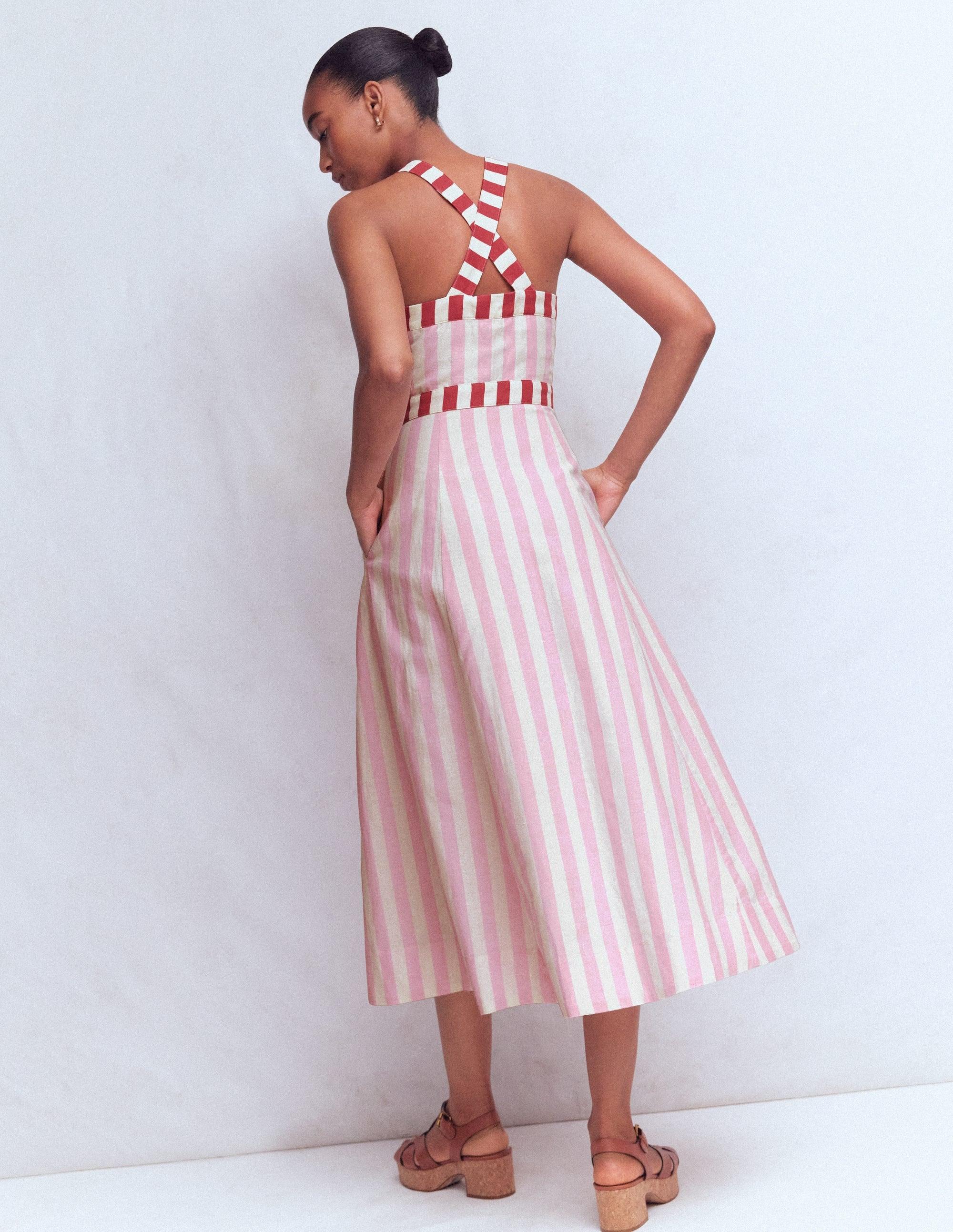 gingham dress red Romantic Gingham Red Check Halter Dress