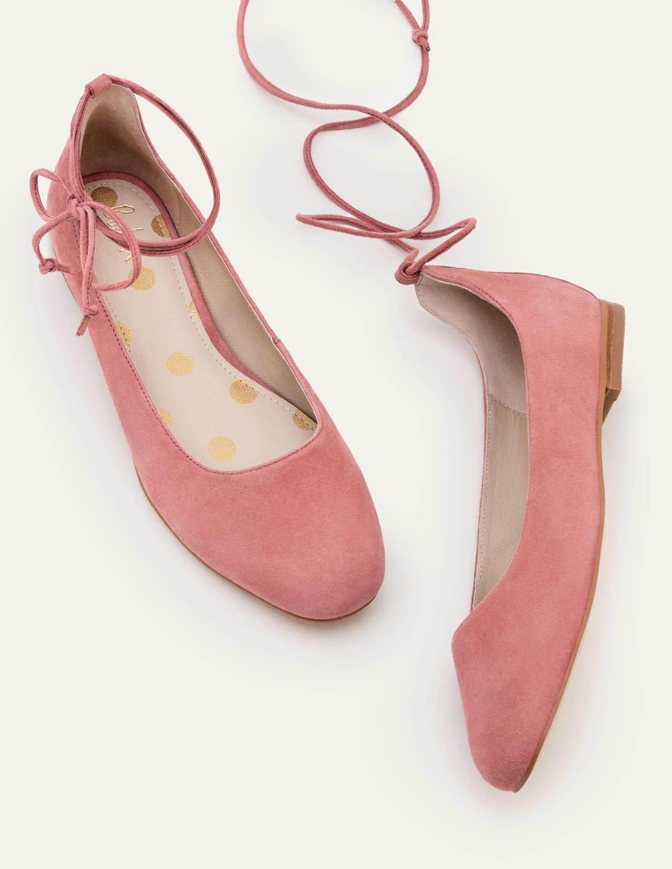Boden Ballet Flats Dusty Rose in Pink - Lyst