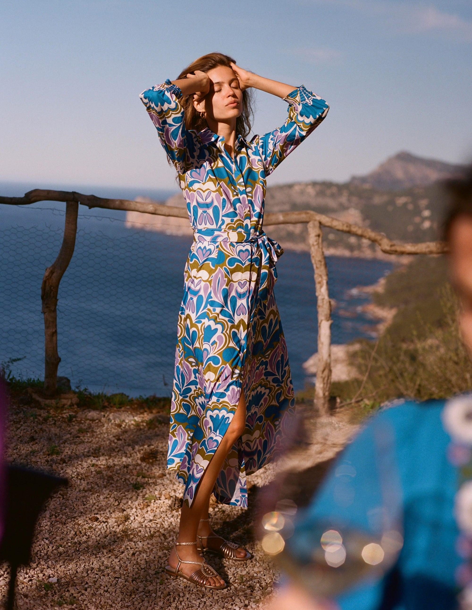 Boden Clara Cotton Shirt Dress in Blue | Lyst UK Boden Clara Cotton Shirt Dress in Blue | Lyst UK