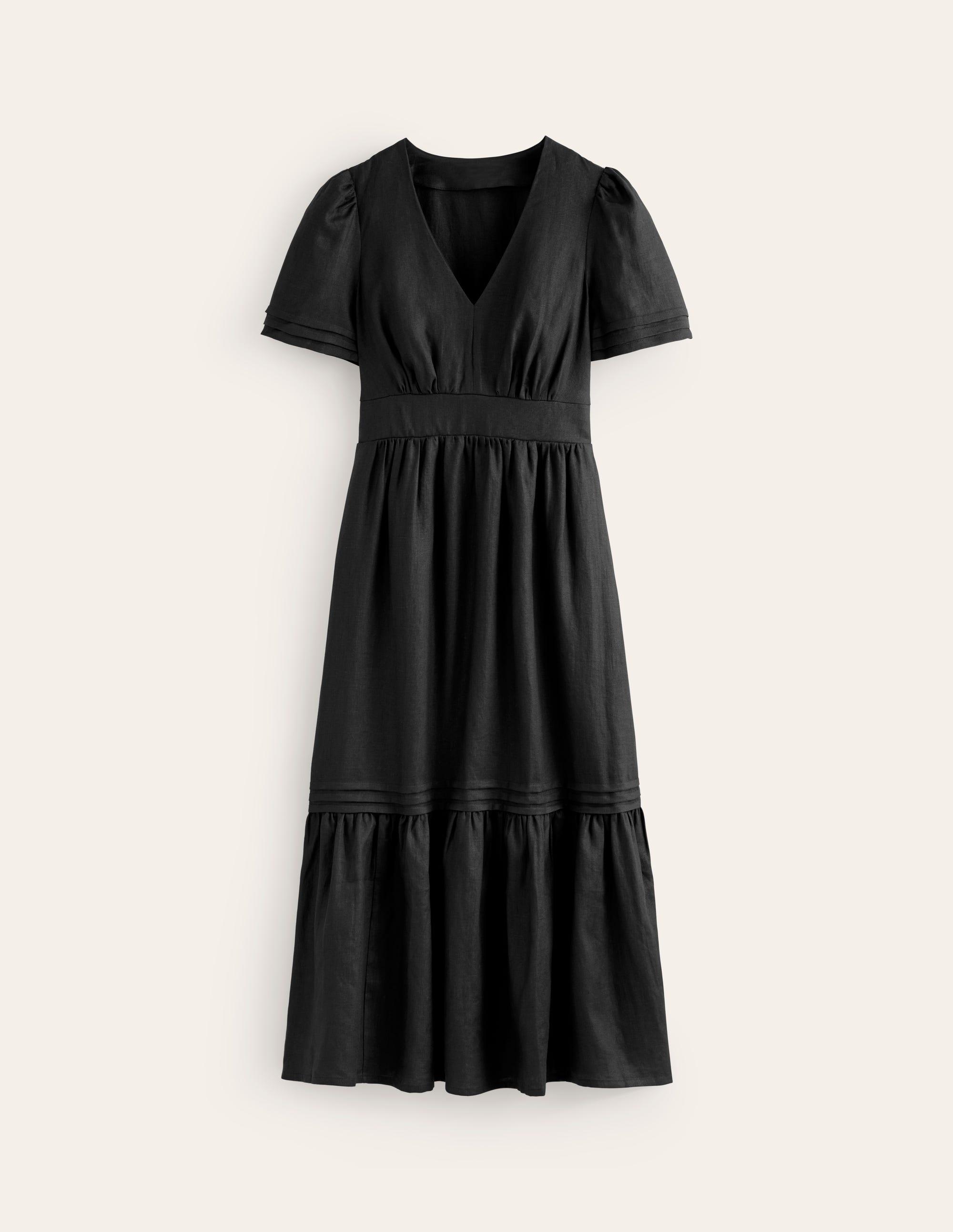 midi dress katun linen Romantic Linen Dress for Women, Long Sleeve Linen Dress, Wrap Linen Dress, Linen Midi Dress, Beautiful Maxi Dress, Bohemian Dress, XS / Gray