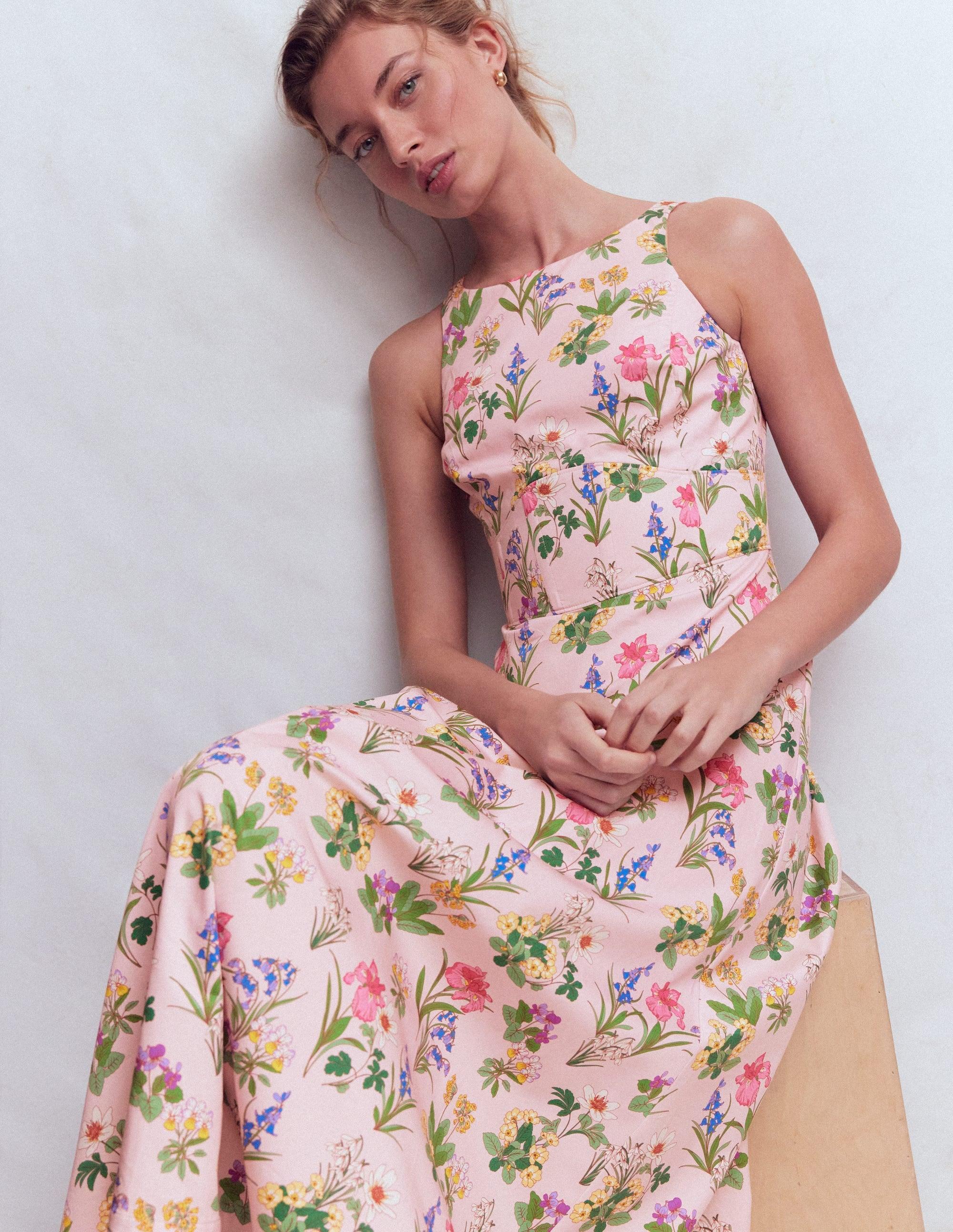 boden silk dress BODEN Saskia Silk Dress