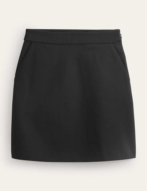 Black jersey mini skirt new look hotsell