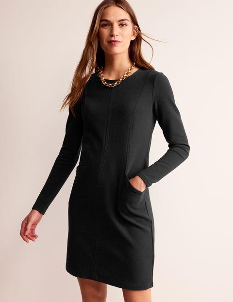 Boden Ellen Ottoman Dress in Black Lyst UK