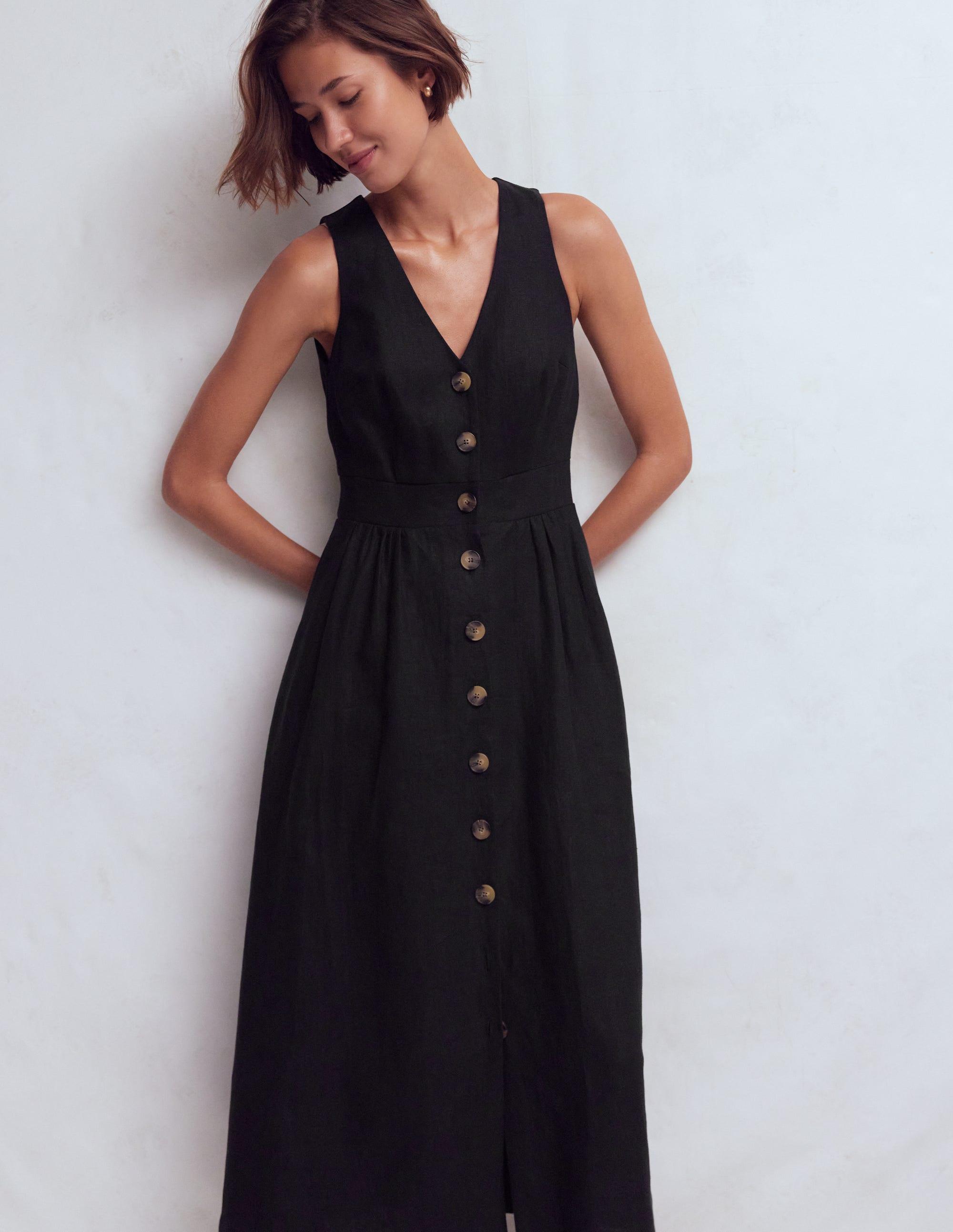 angie linen dress Hale Bob Angie Maxi Dress
