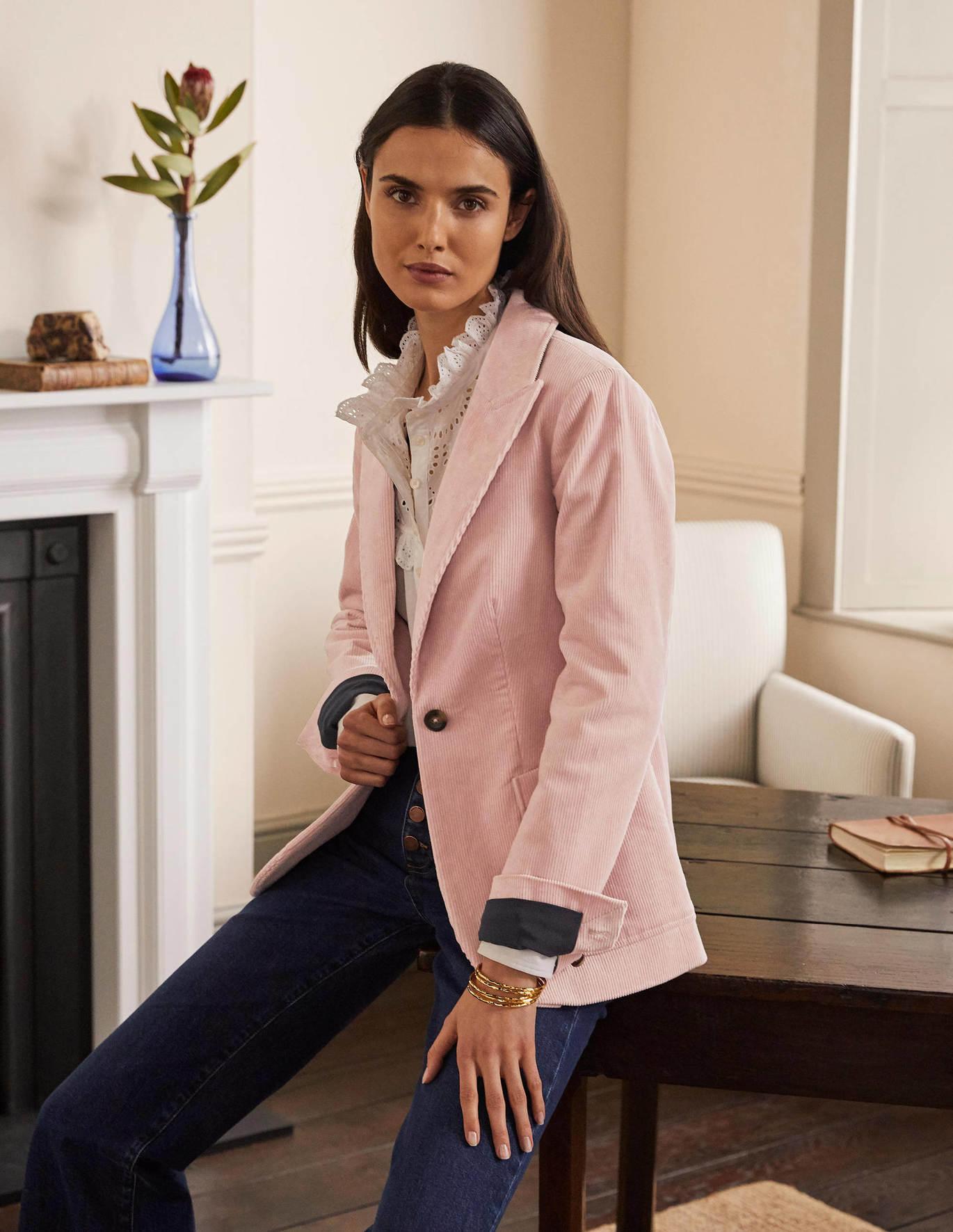 Boden jersey blazer store