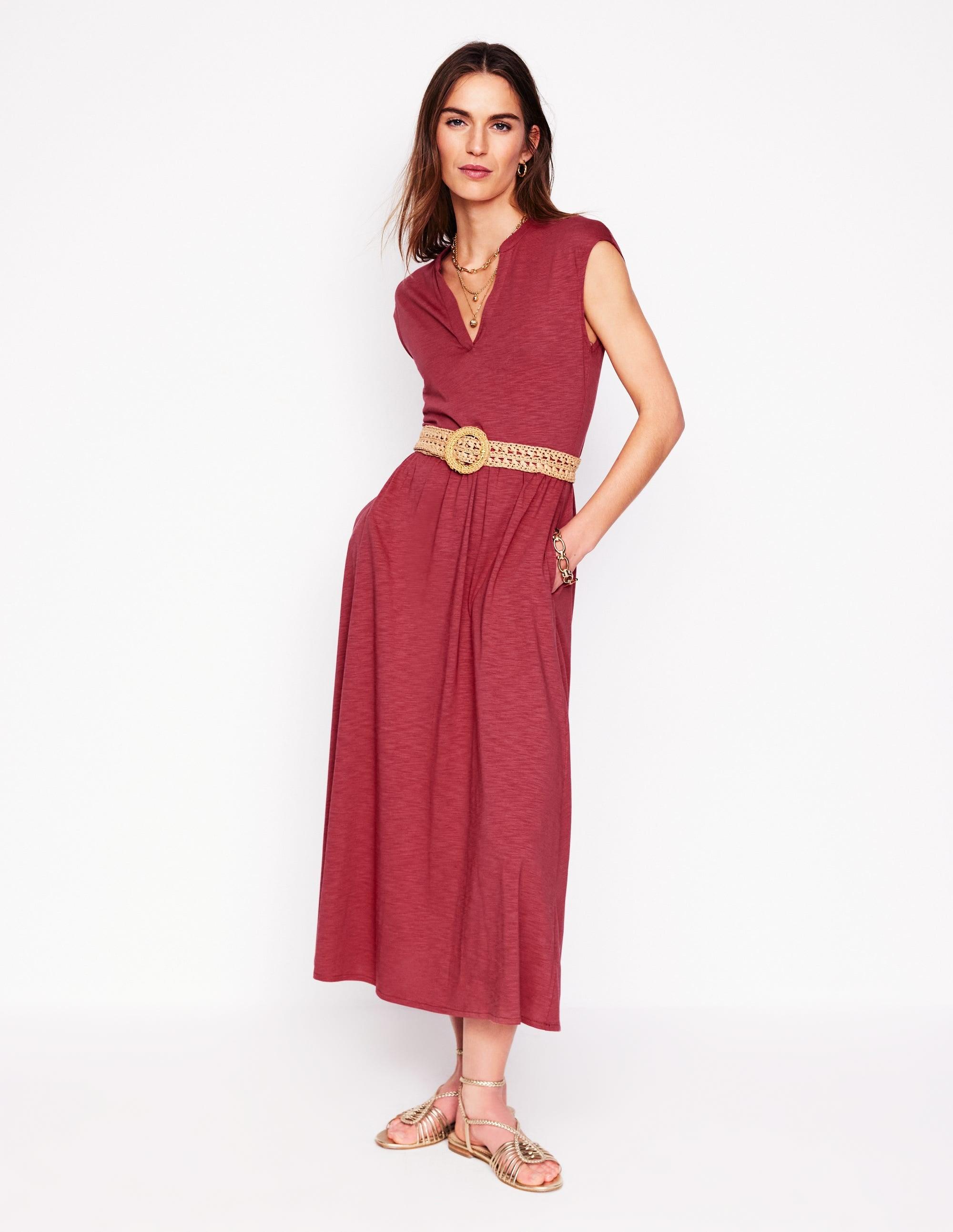 knee length dresses for ladies Grey State Maxi Dress main image 0
