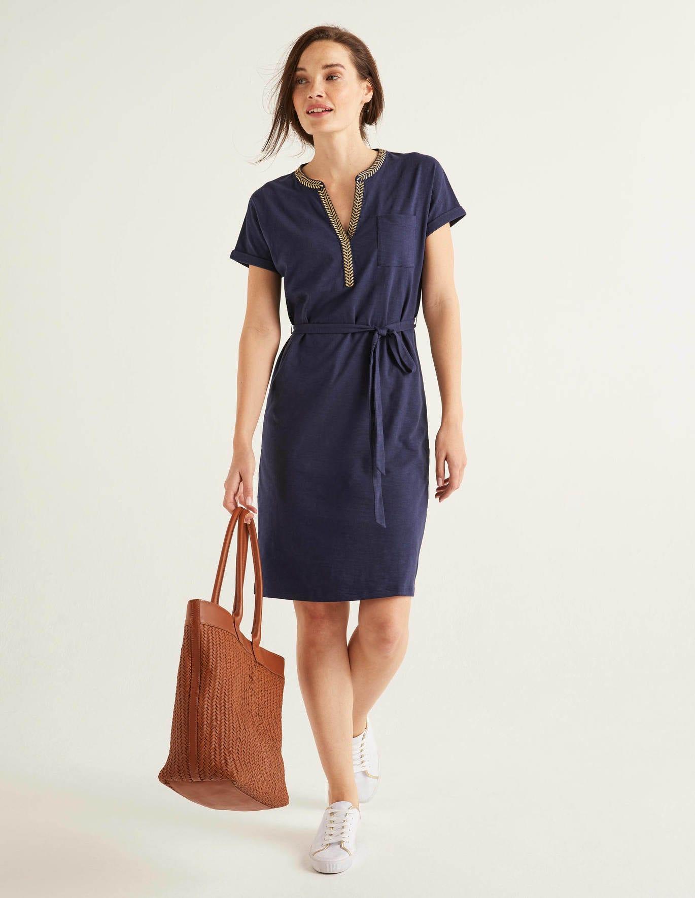 GUCCI Embroidered Jersey Dress - Black Technical Jersey in Llack | ModeSens