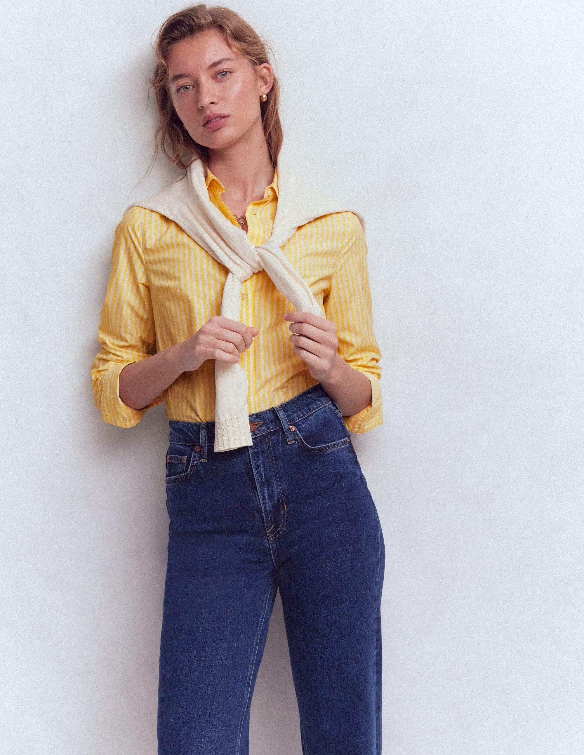 Tunique Blouse Soie Flottante Boden édition Limitée - Taille 20, Motifs Tachetés