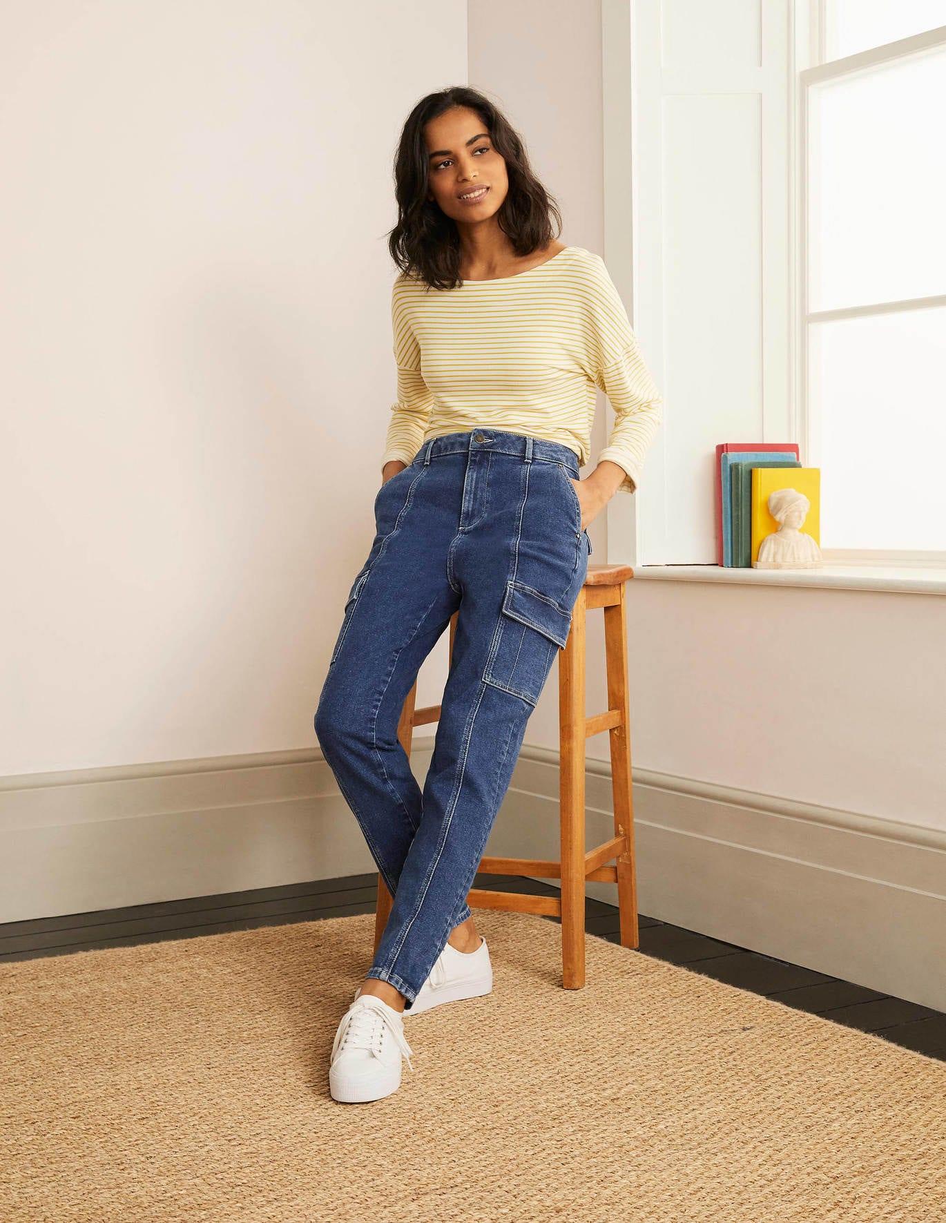 Boden Denim Utility Tapered Leg Jeans 