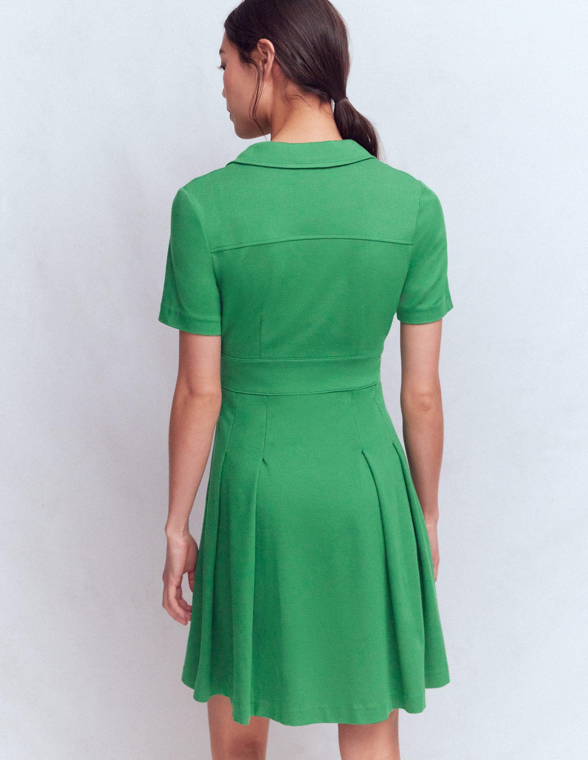 Boden Bridget Ponte Short Dress in Green | Lyst