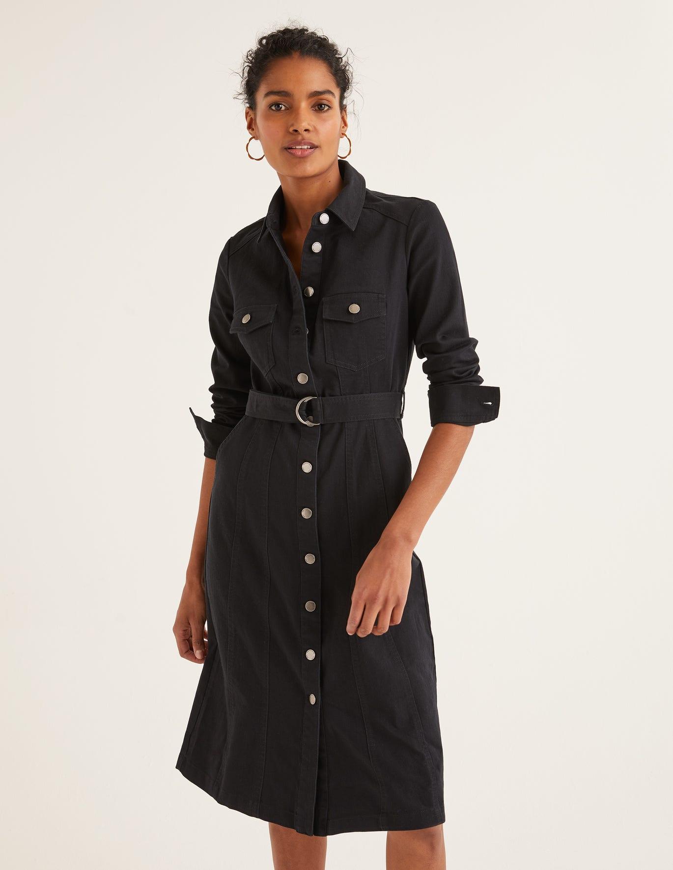 overall strap dress