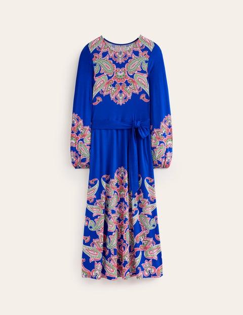 Boden Placement Print Jersey Dress Green, Mosaic Terrace | Lyst