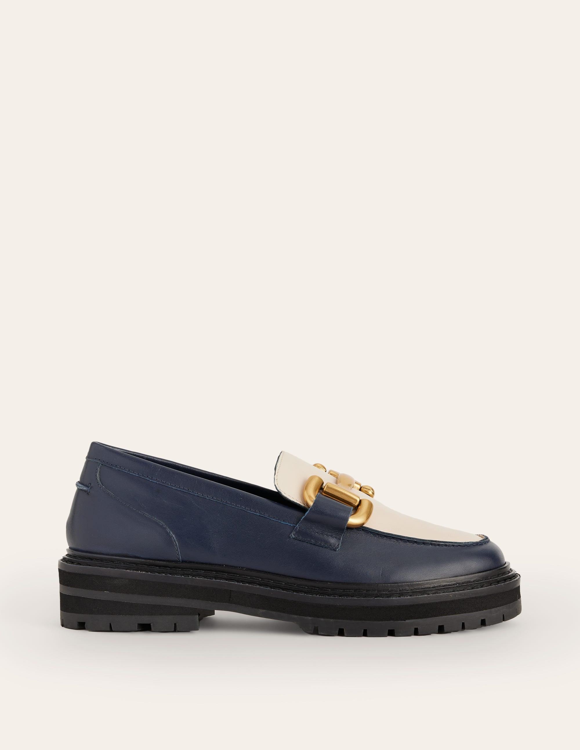 Boden Iris Chunky Snaffle Loafers in Blue | Lyst UK display picture 2