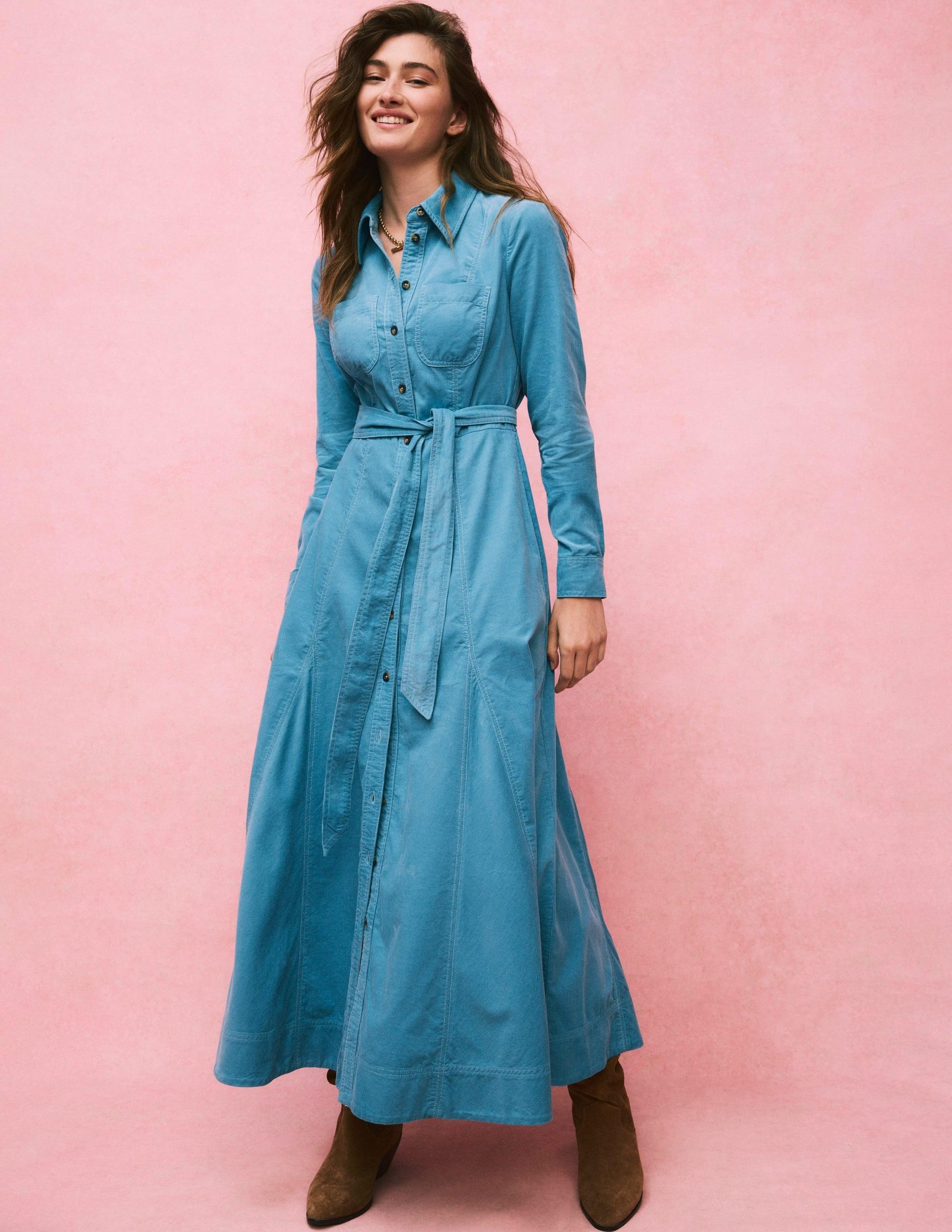 farm rio long-sleeve floral midi dress Black Bold Flowers Long Sleeve Midi Dress