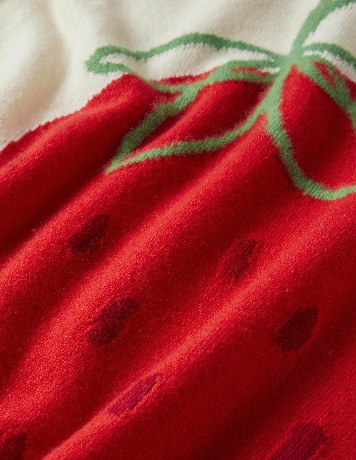 Boden Margot Cashmere Sweater Ivory in Red Lyst