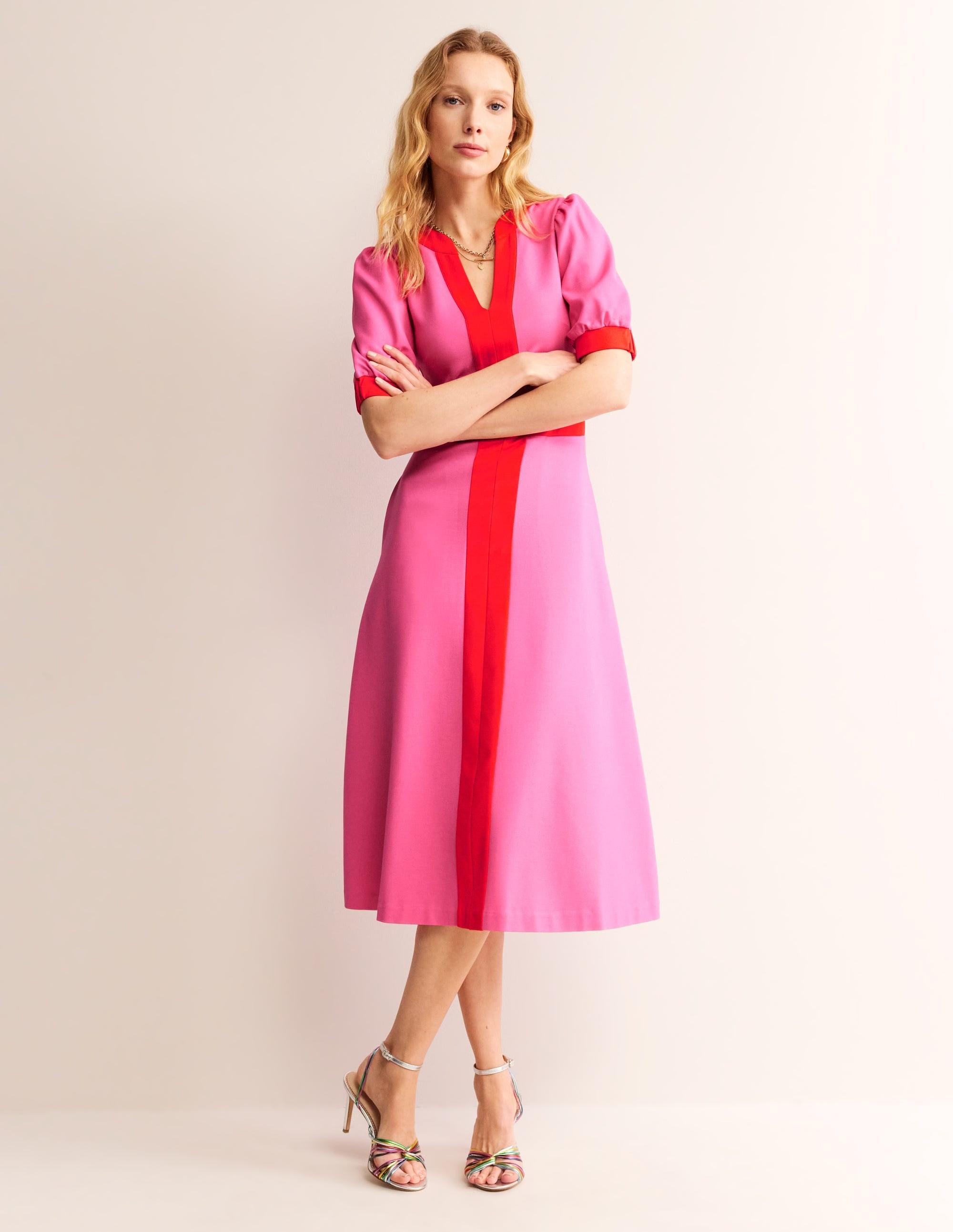 pink maci dress Amiya Maxi Dress Pink main image 0
