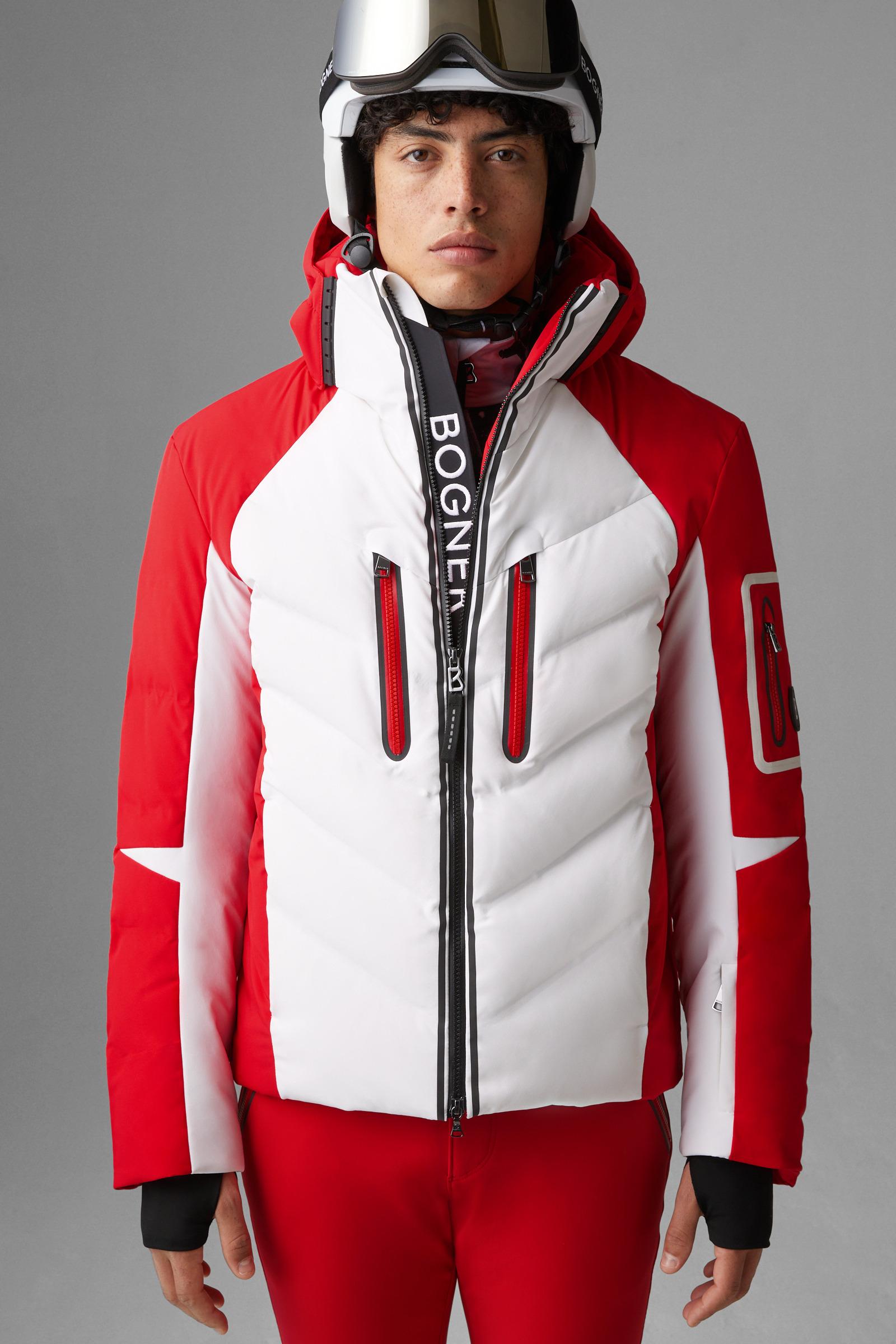 Bogner Felian Down Ski Jacket in Red for Men | Lyst