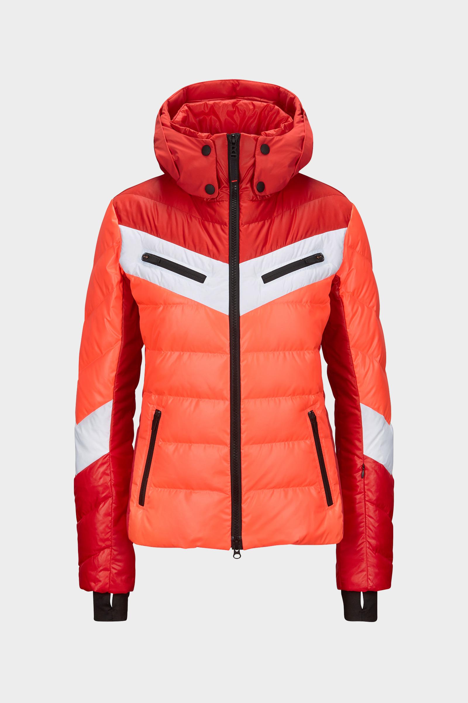bogner orange ski jacket