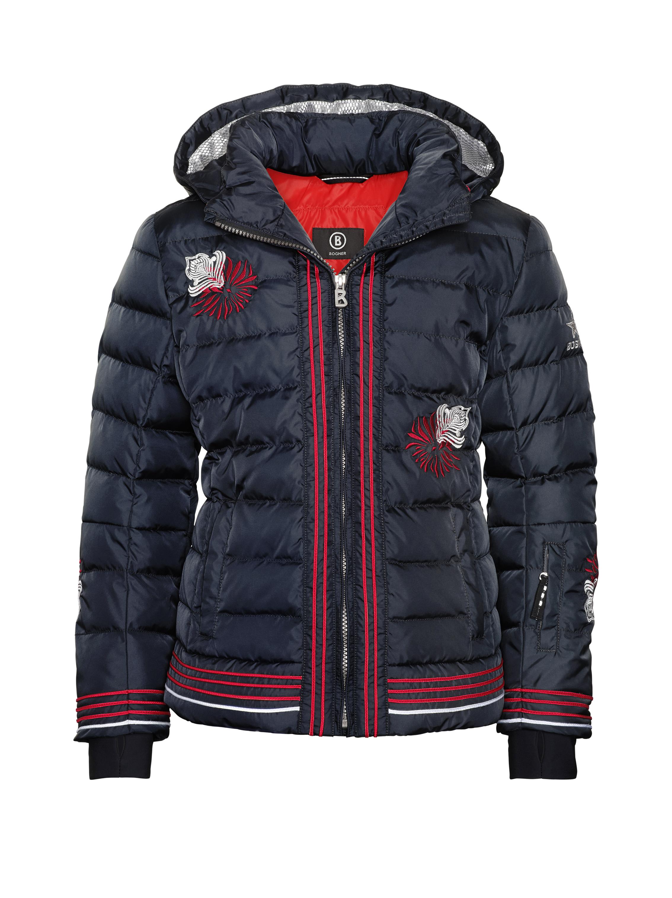 Bogner Fur Down Ski Jacket Ivy in Navy (Blue) for Men Lyst