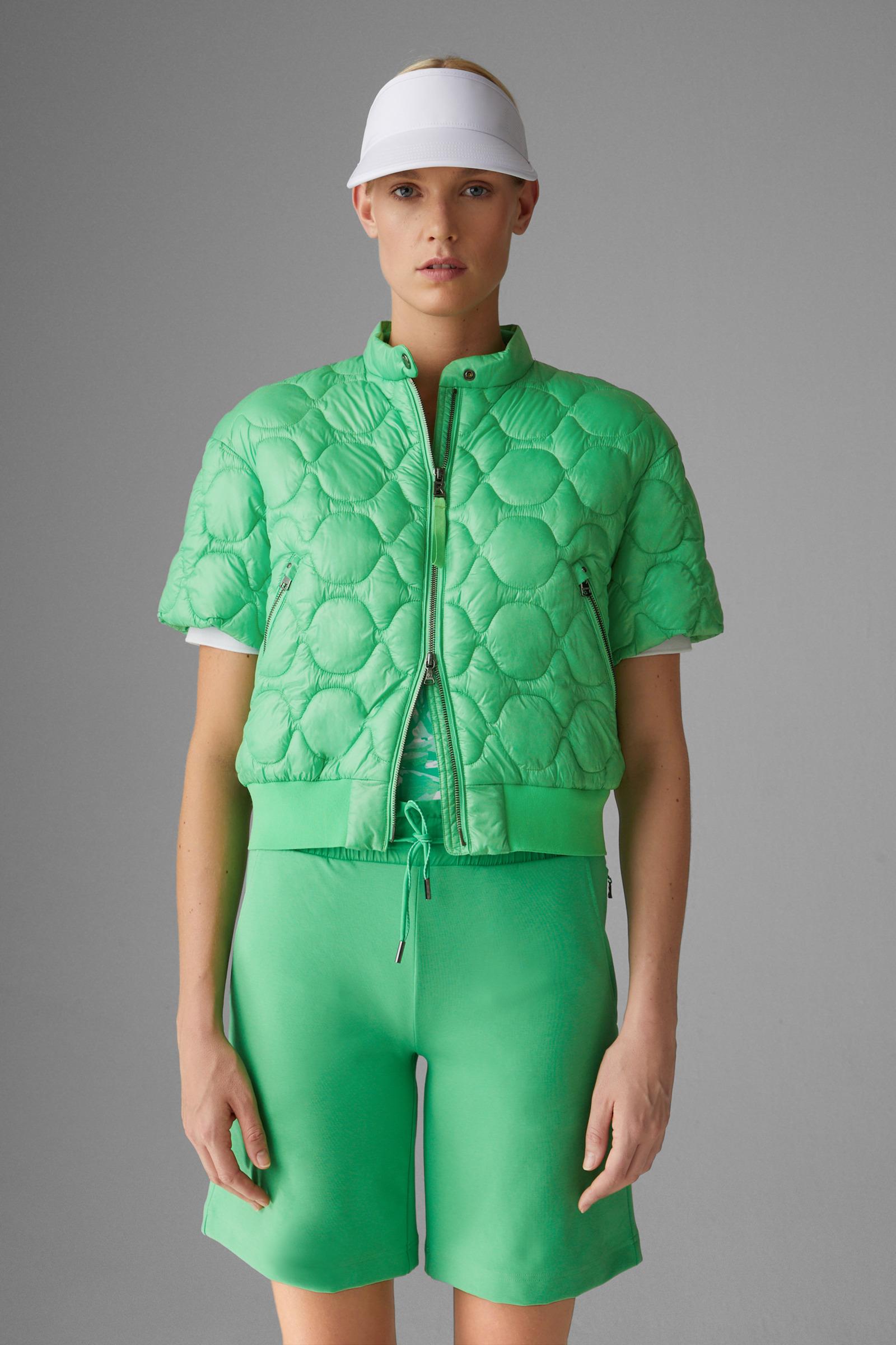 Bogner Laia Short sleeve Quilted Jacket In Green Lyst bogner-laia-short-sleeve-quilted-jacket-in-green-lyst