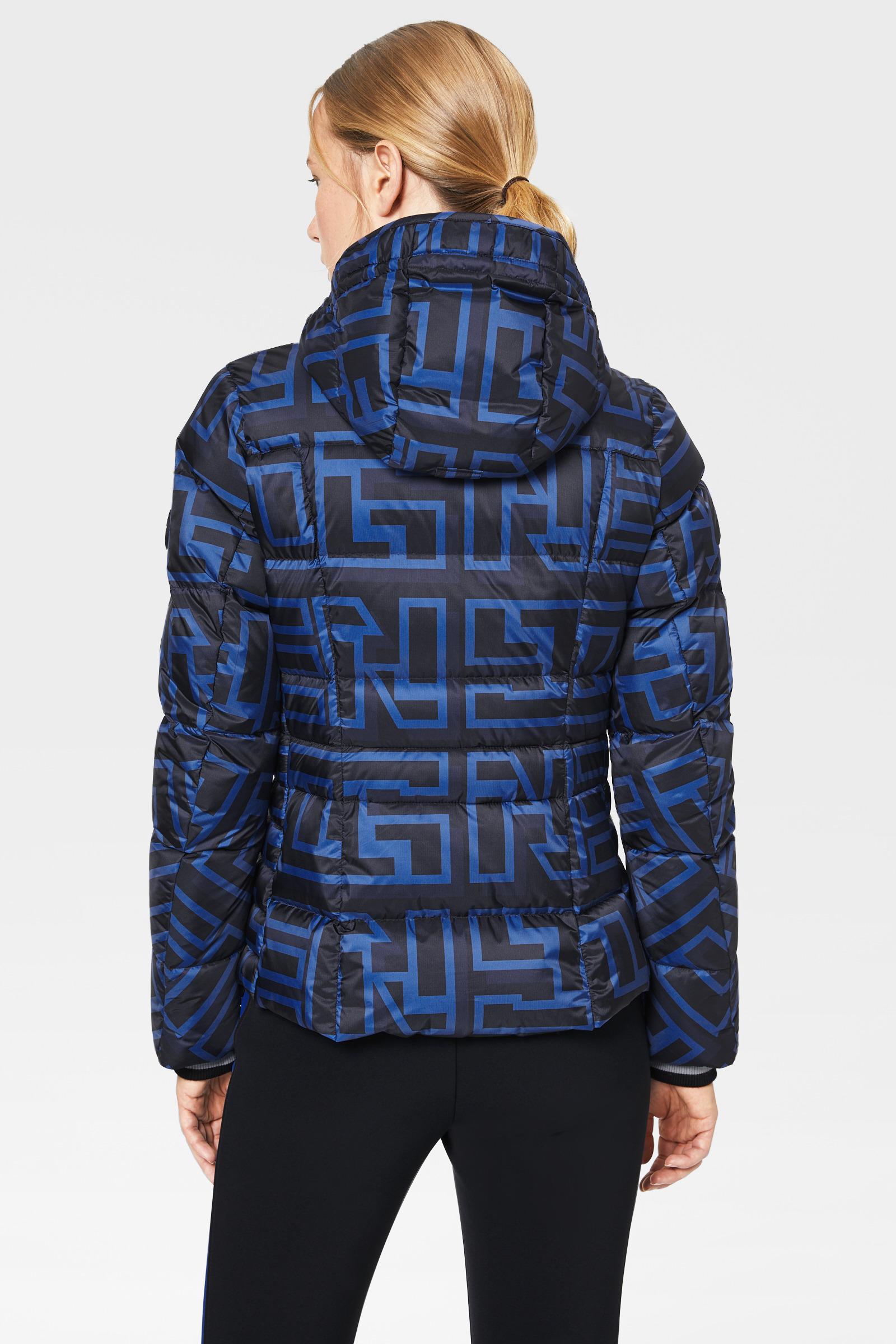 cobalt blue ski jacket