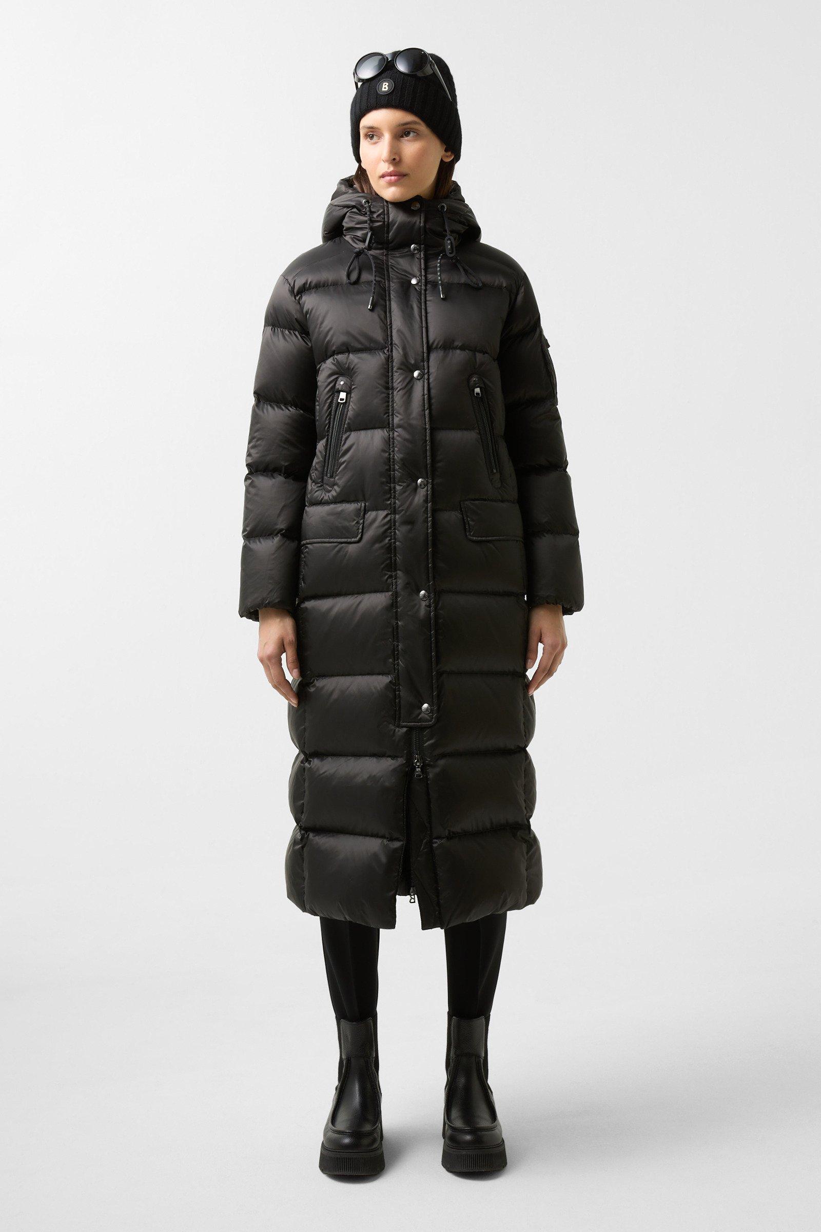 Daunenjacke Hochglanz Mantel Damen Tommy Hilfiger Daunenmantel