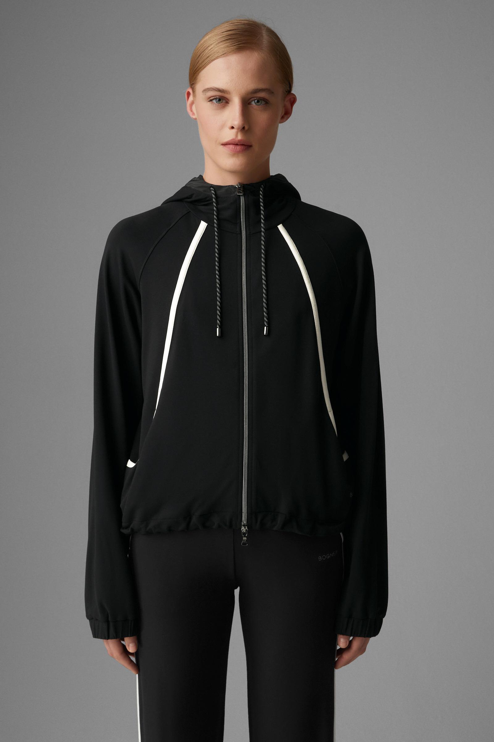 Bogner Livi Sweatshirt Jacket in Black | Lyst Canada