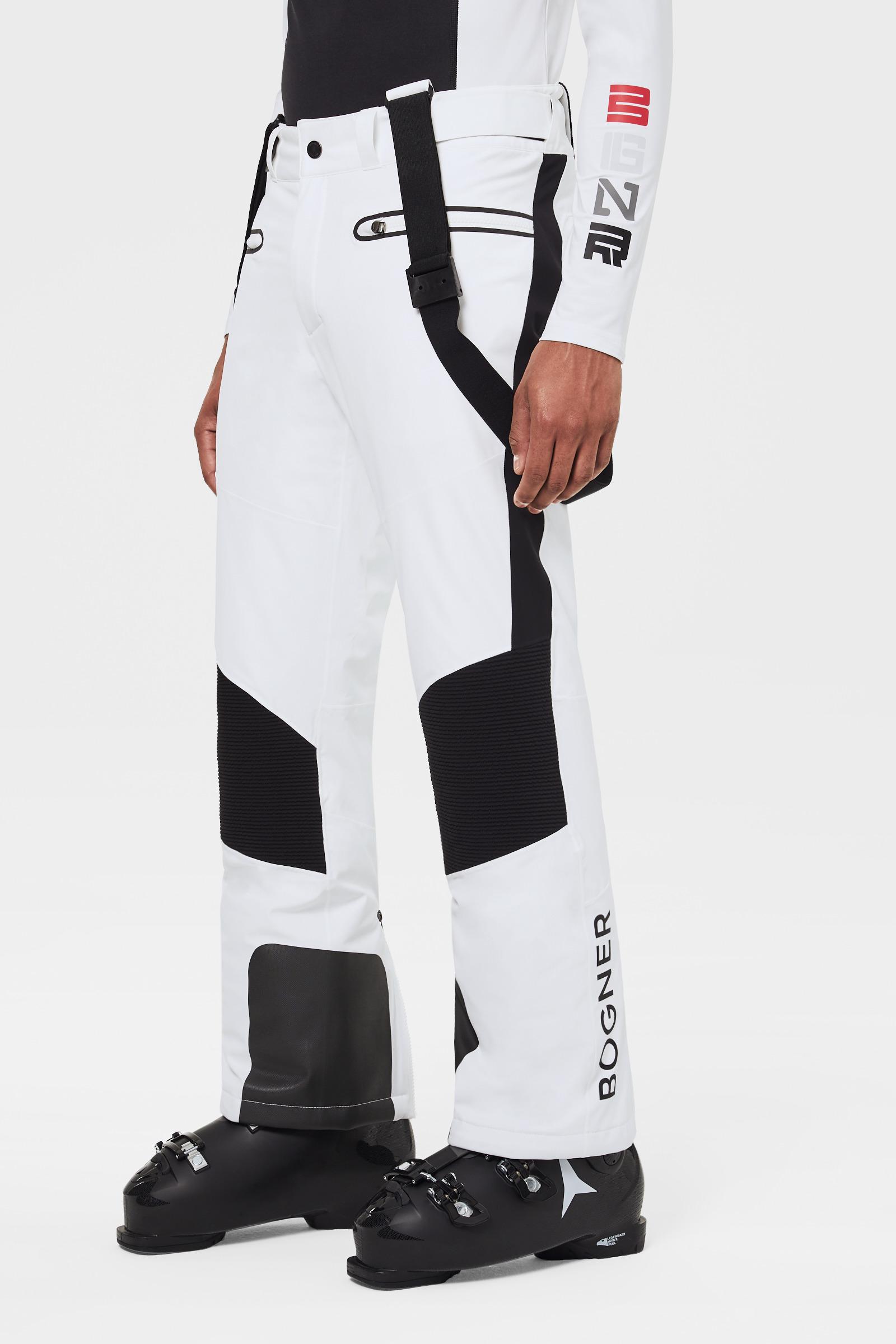 Bogner Torak Ski Pants In Off-white/black for Men | Lyst Canada