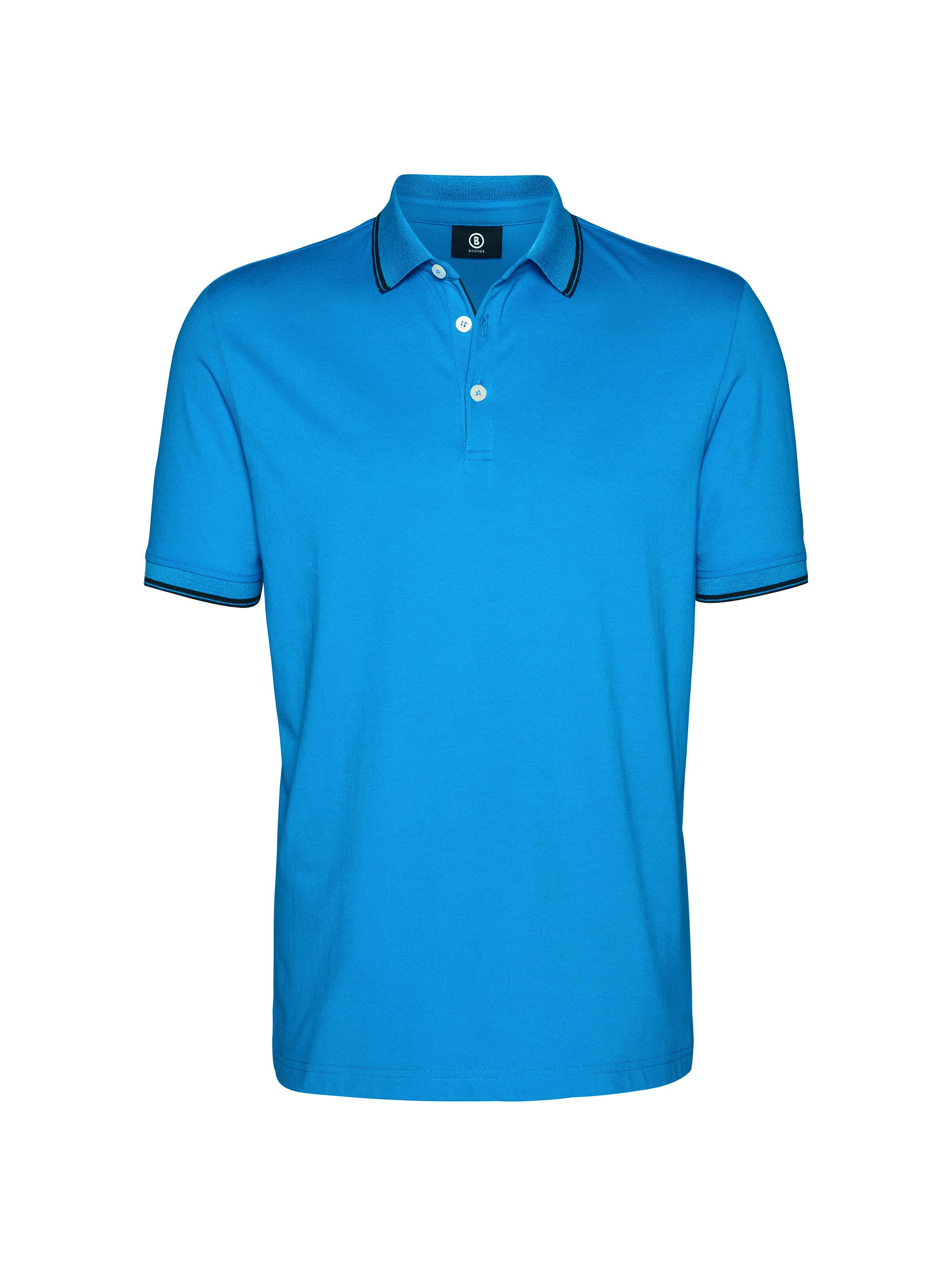 Bogner Synthetic Golf Polo Shirt Alex in Blue for Men - Lyst