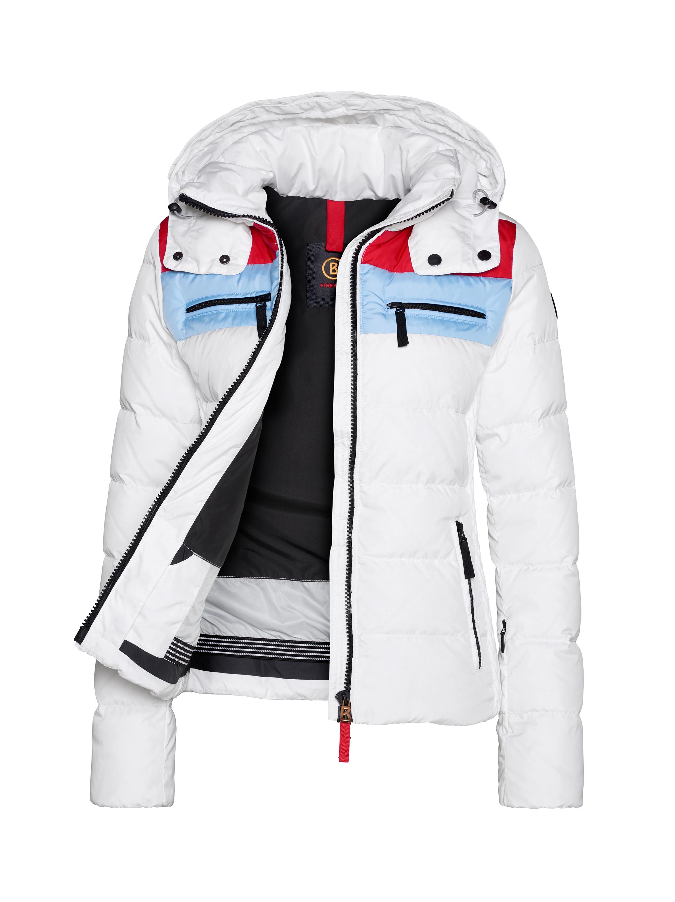 bogner ski jacket white
