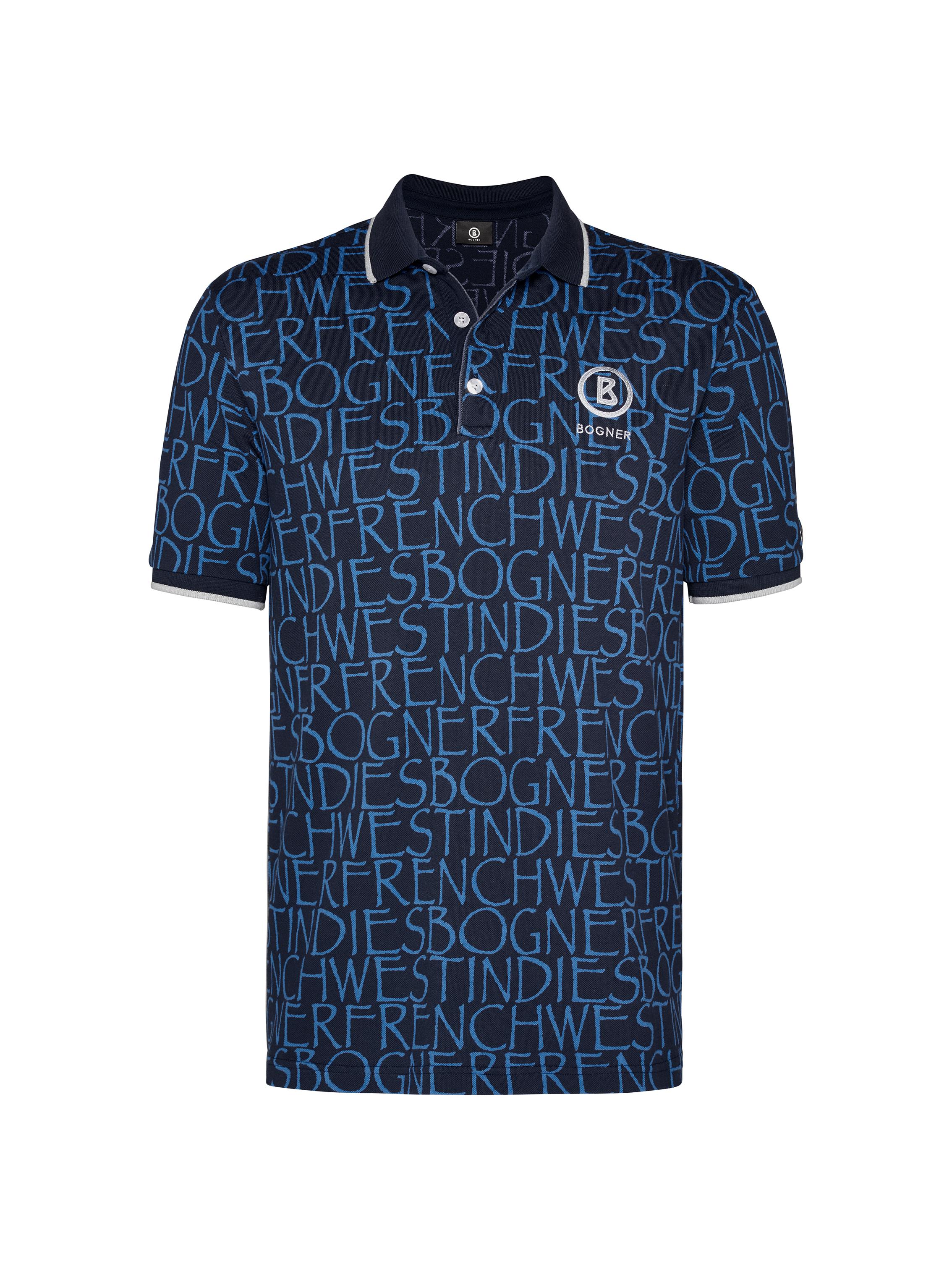 Bogner Cotton Golf Polo Shirt Barry in Navy (Blue) for Men - Lyst