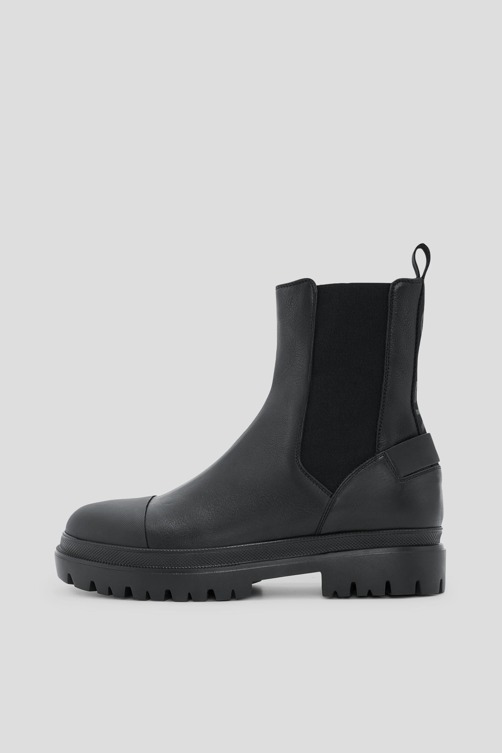 Bogner Leather Chesa Alpina Chelsea Boots in Black for Men | Lyst