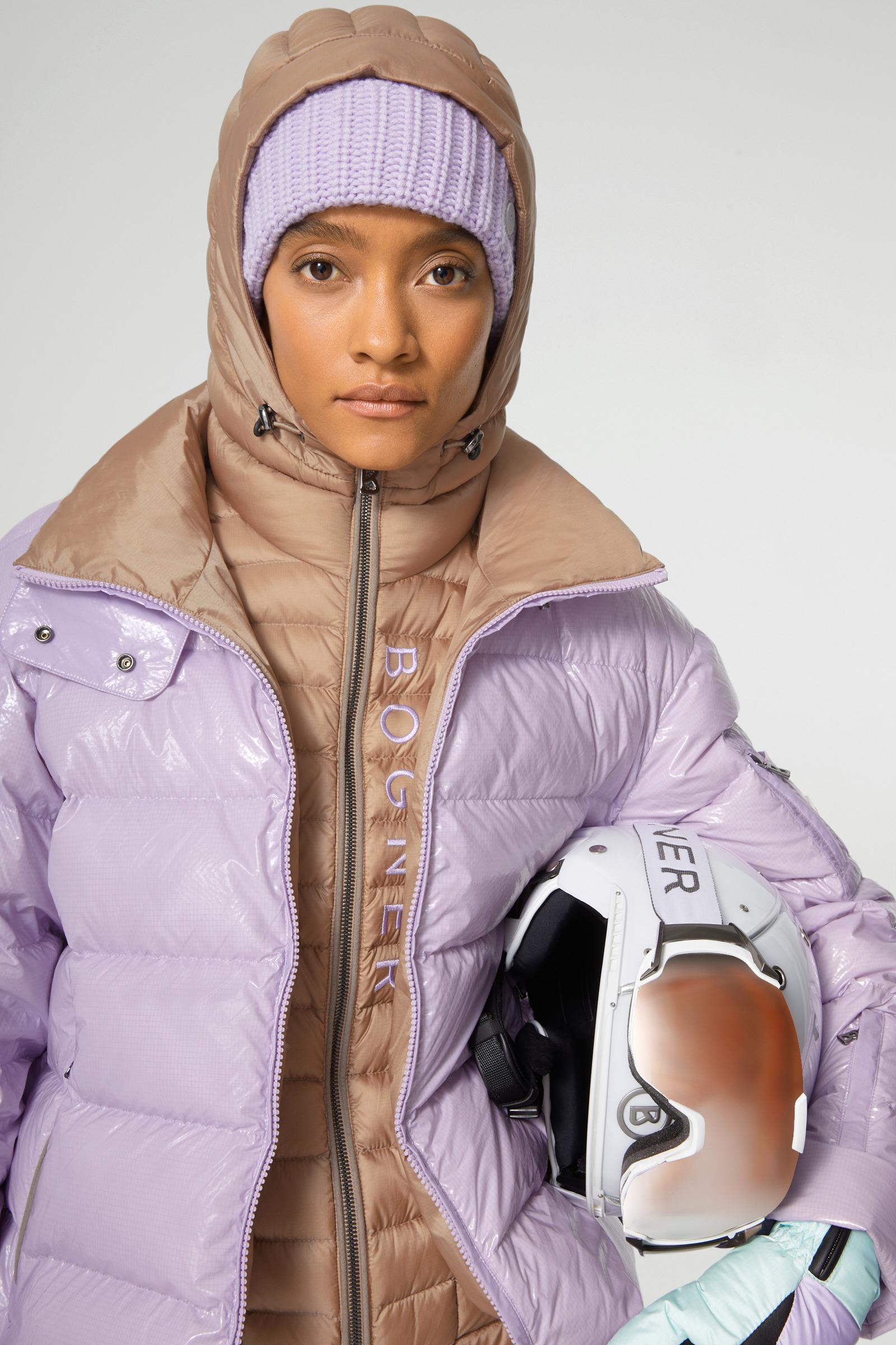 Bogner Lizzy Down Ski Jacket in Purple | Lyst