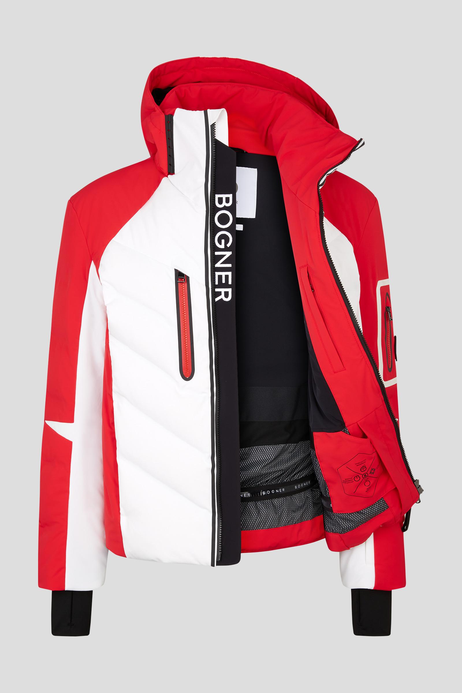 Bogner Felian Down Ski Jacket in Red for Men | Lyst