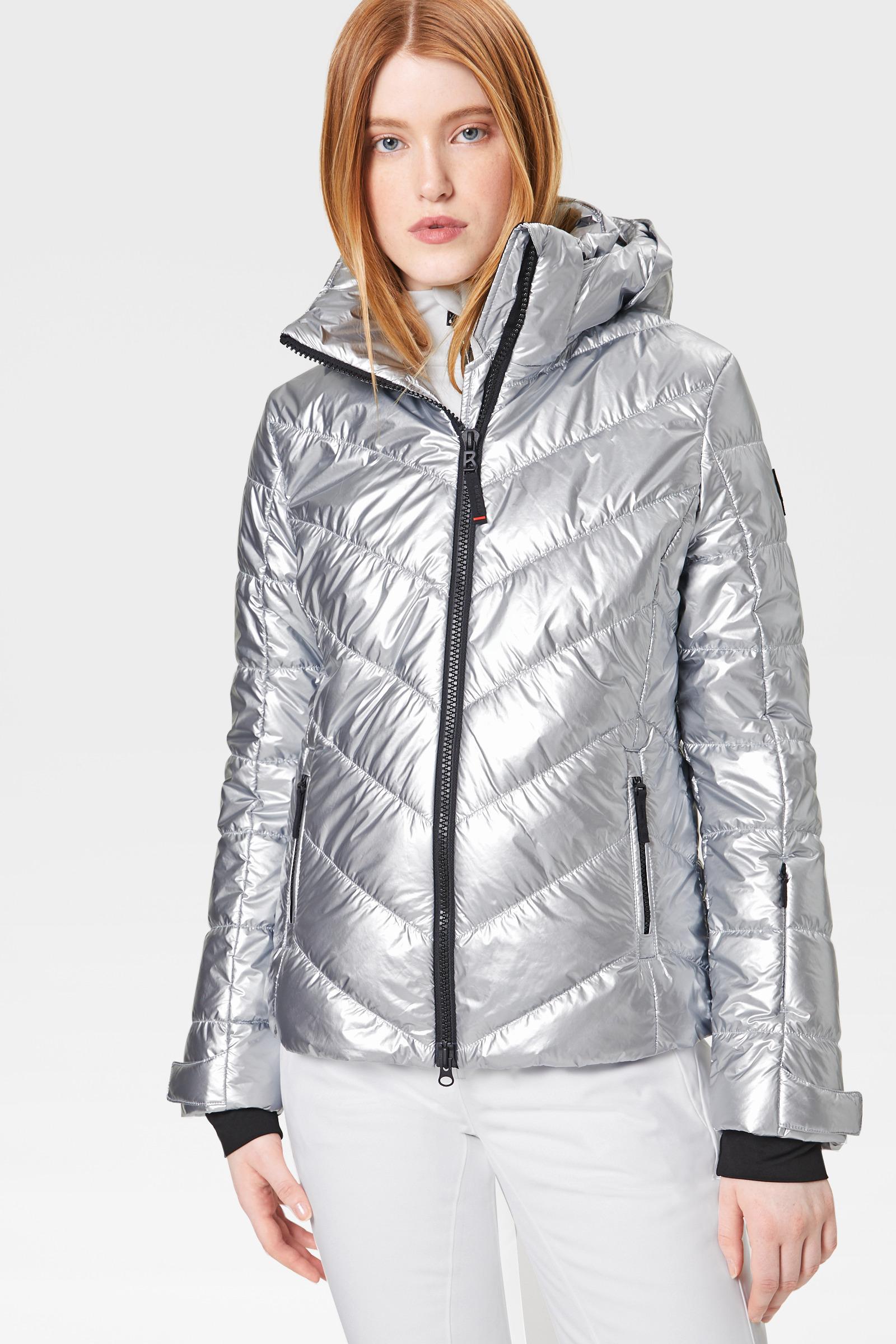 bogner silver ski jacket
