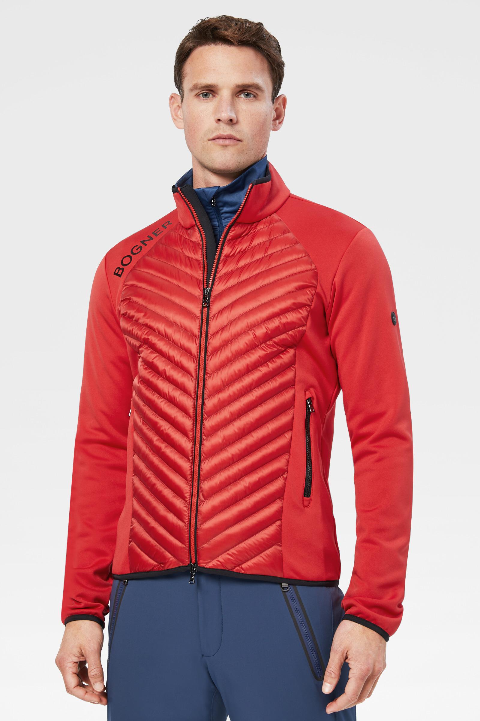 Bogner Maksim Hybrid Jacket In Red for Men - Lyst
