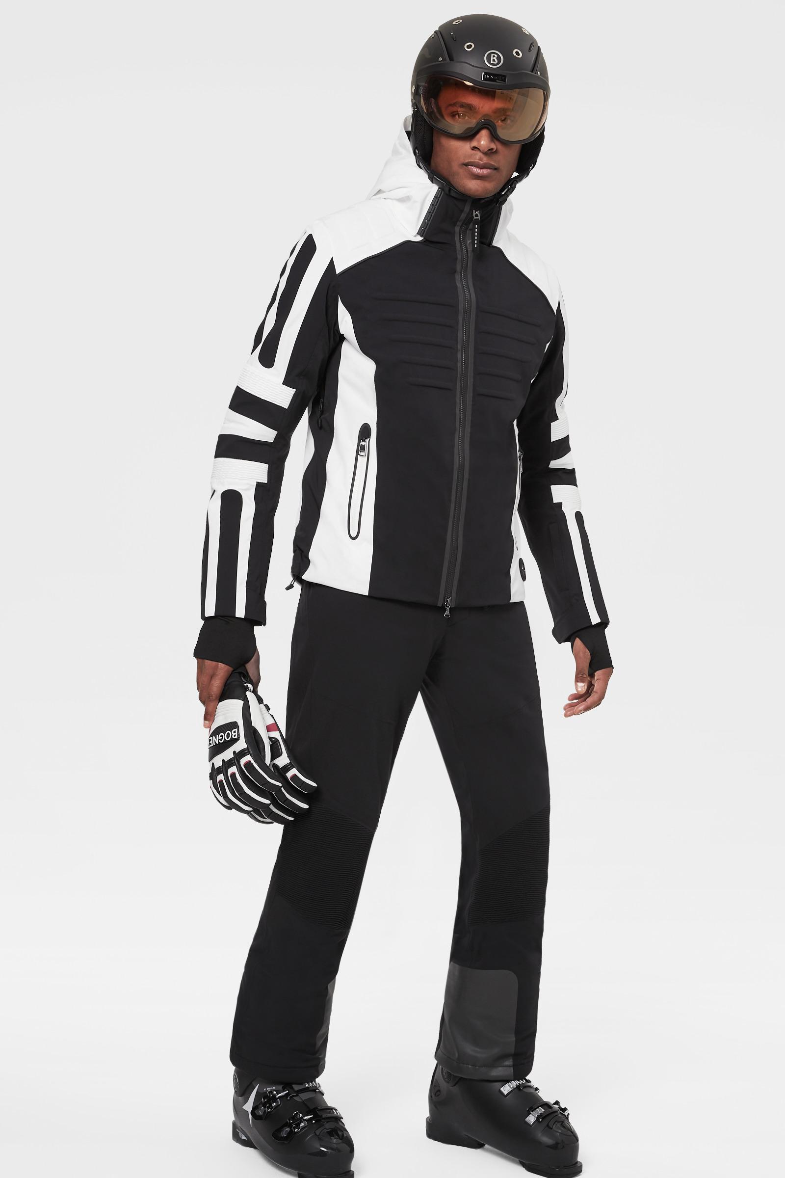 Bogner Kaleo Ski Jacket In Black/white for Men | Lyst Canada