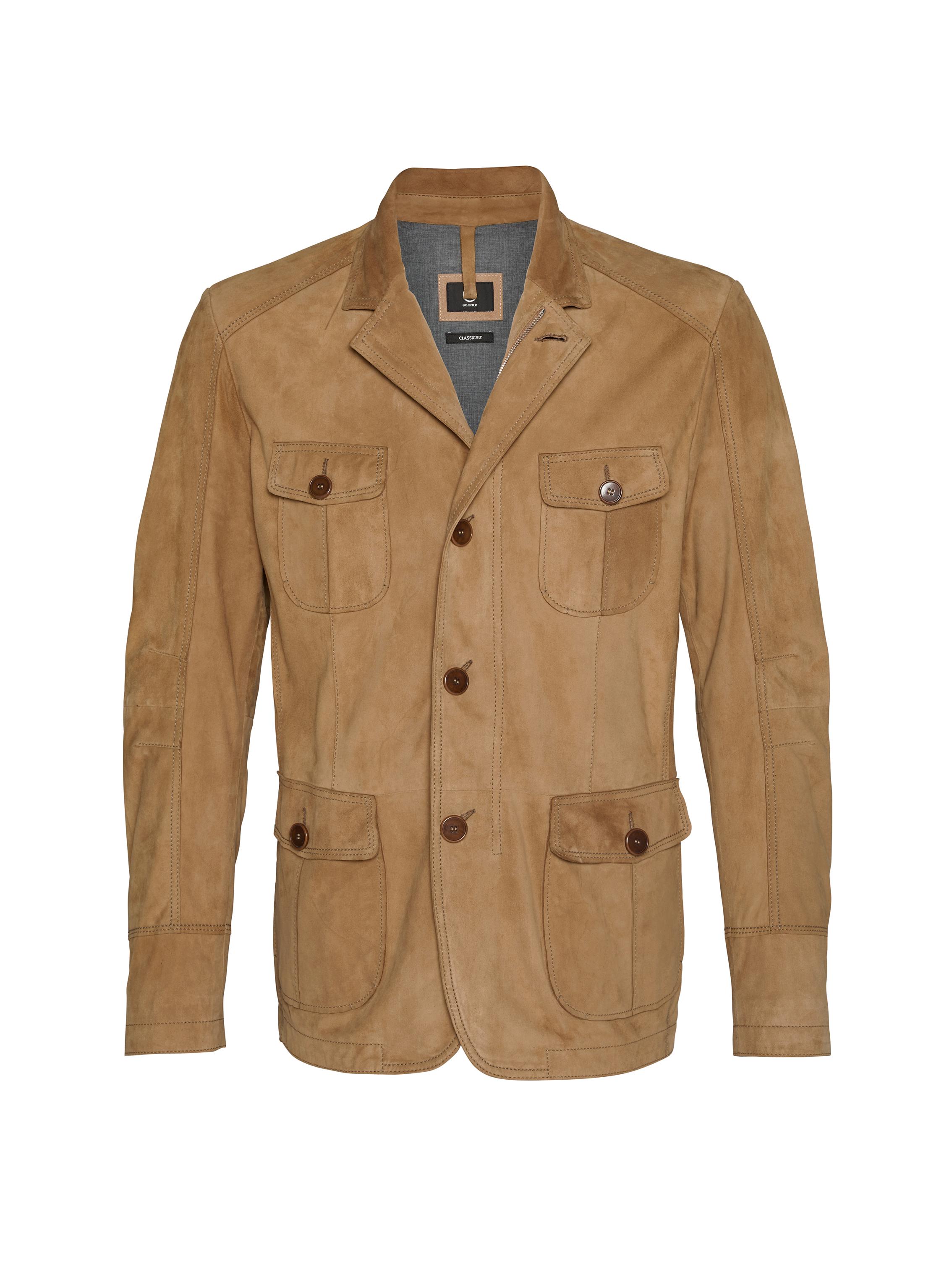 Bogner Leather Field Jacket Glenn in Oak (Brown) for Men - Lyst