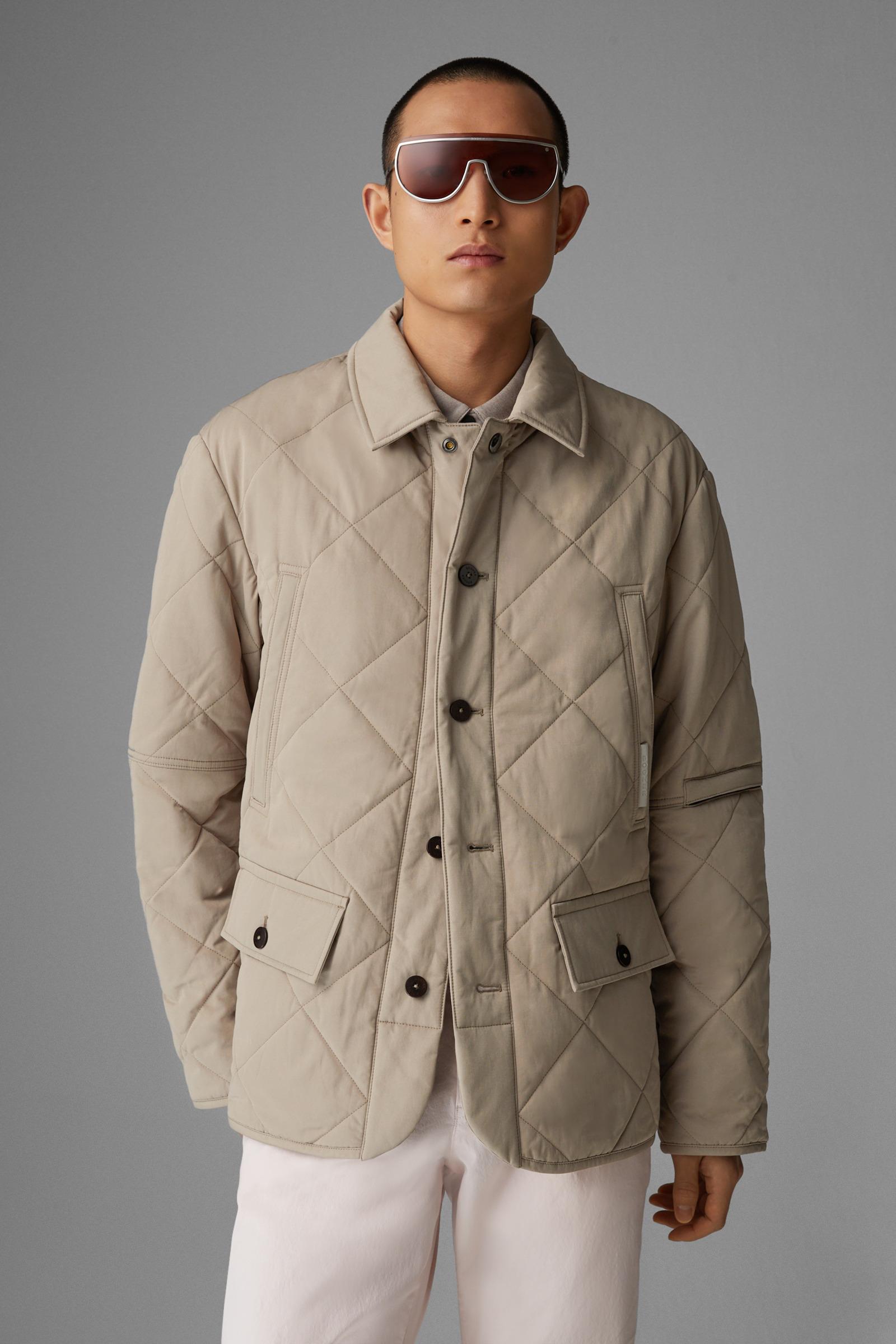 Bogner Mikel Quilted Jacket in Natural for Men Lyst