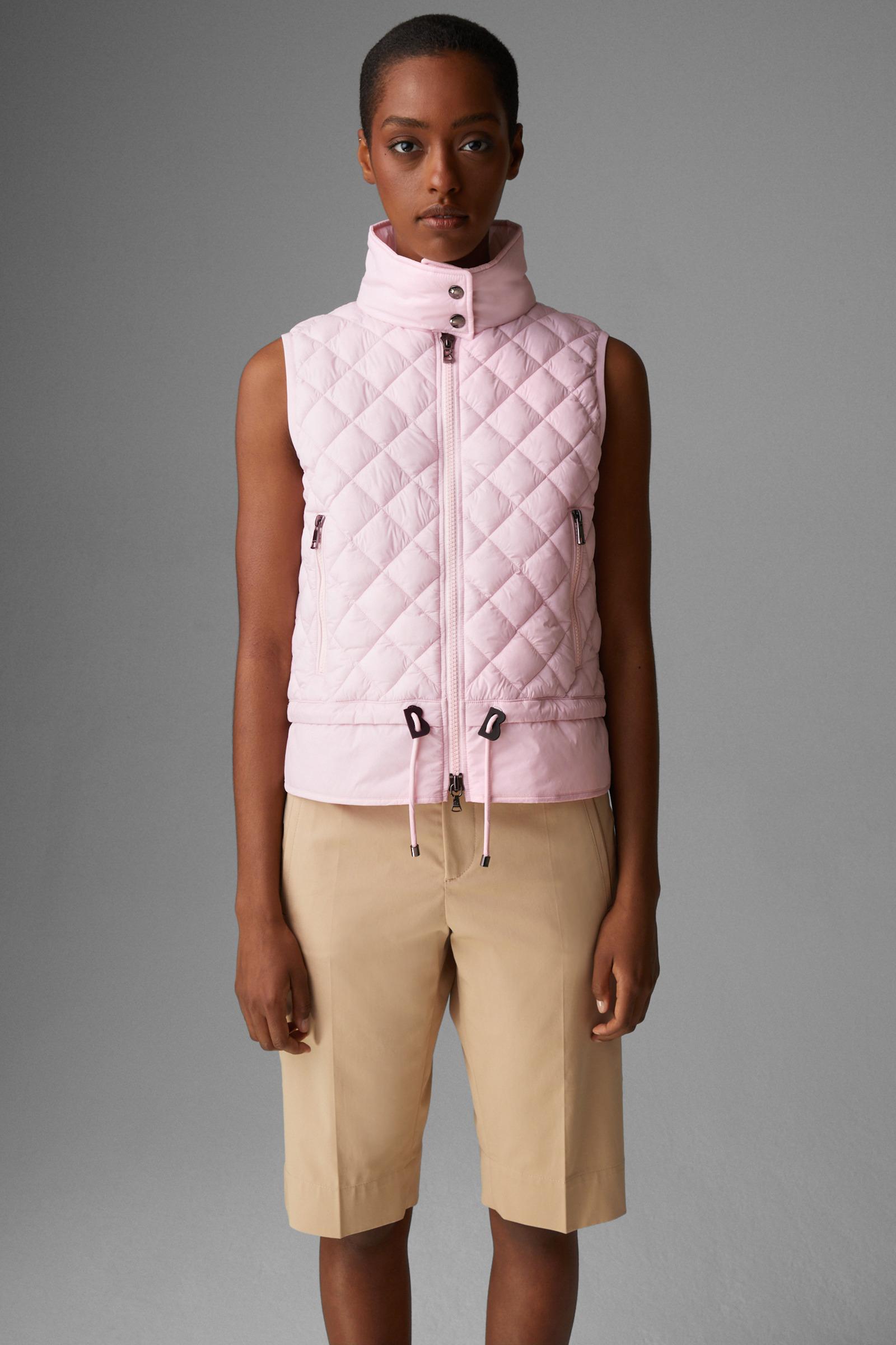 Bogner Elina Quilted Vest in Pink | Lyst